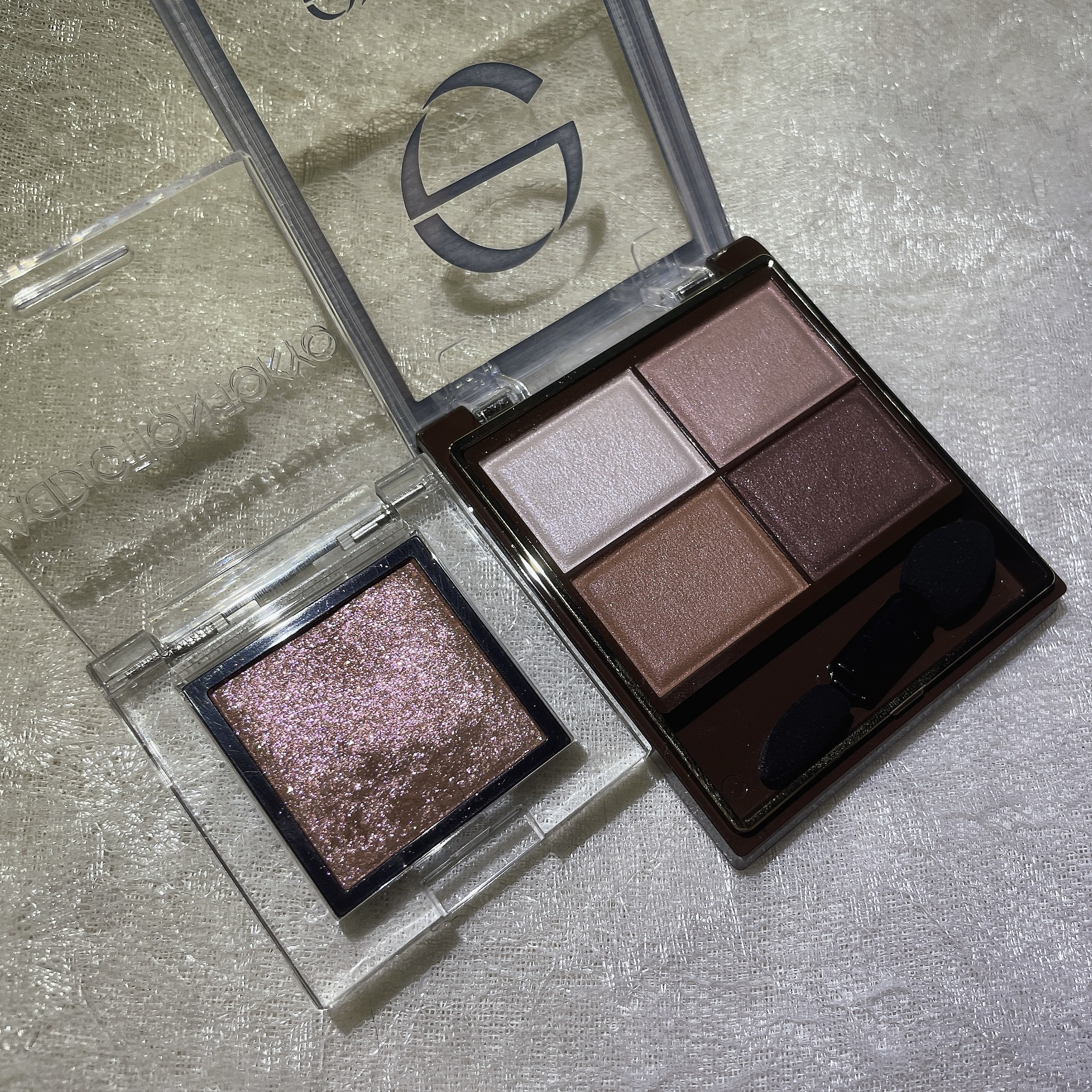 アディクション ザ アイシャドウ スパークル/ADDICTION/単色アイシャドウを使ったクチコミ（2枚目）