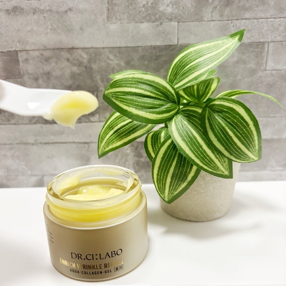 薬用アクアコラーゲンゲル エンリッチリンクルリペア/ドクターシーラボⓇ/フェイスクリームを使ったクチコミ(2枚目)