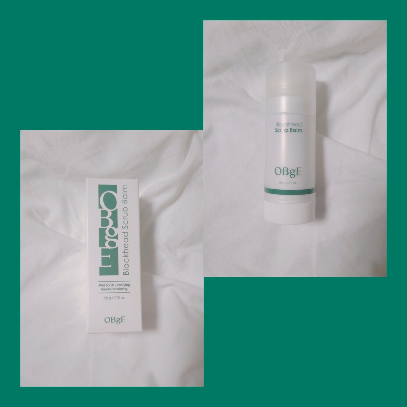 ブラックヘッドバームスクラブ/オブジェ/フェイスバームを使ったクチコミ(1枚目)