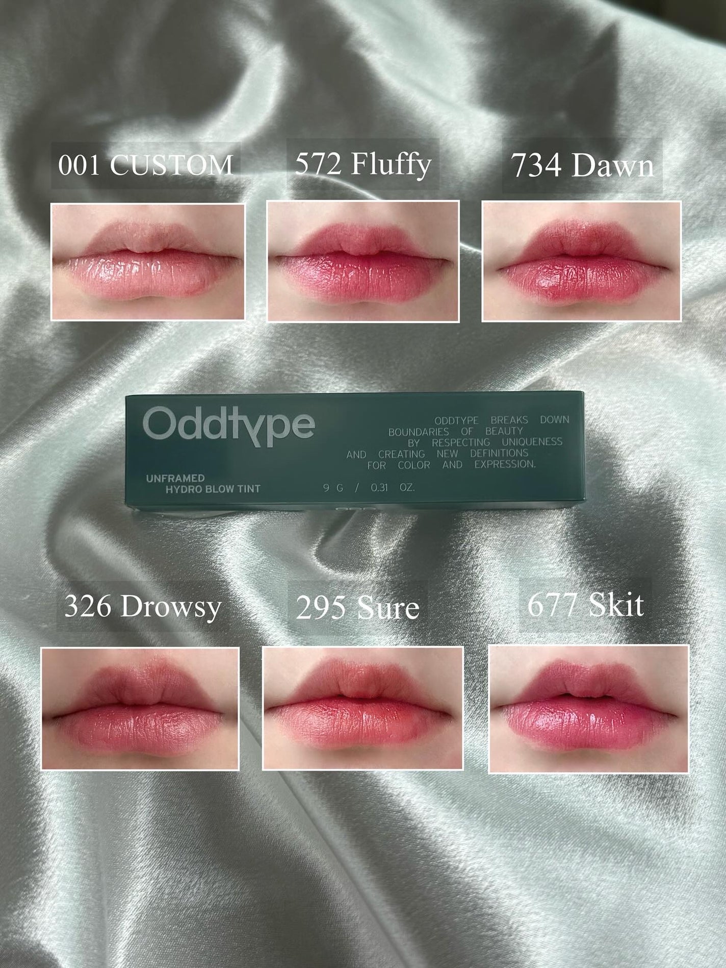 アンフレームドハイドロブロウティント/Oddtype/リップティントを使ったクチコミ(2枚目)