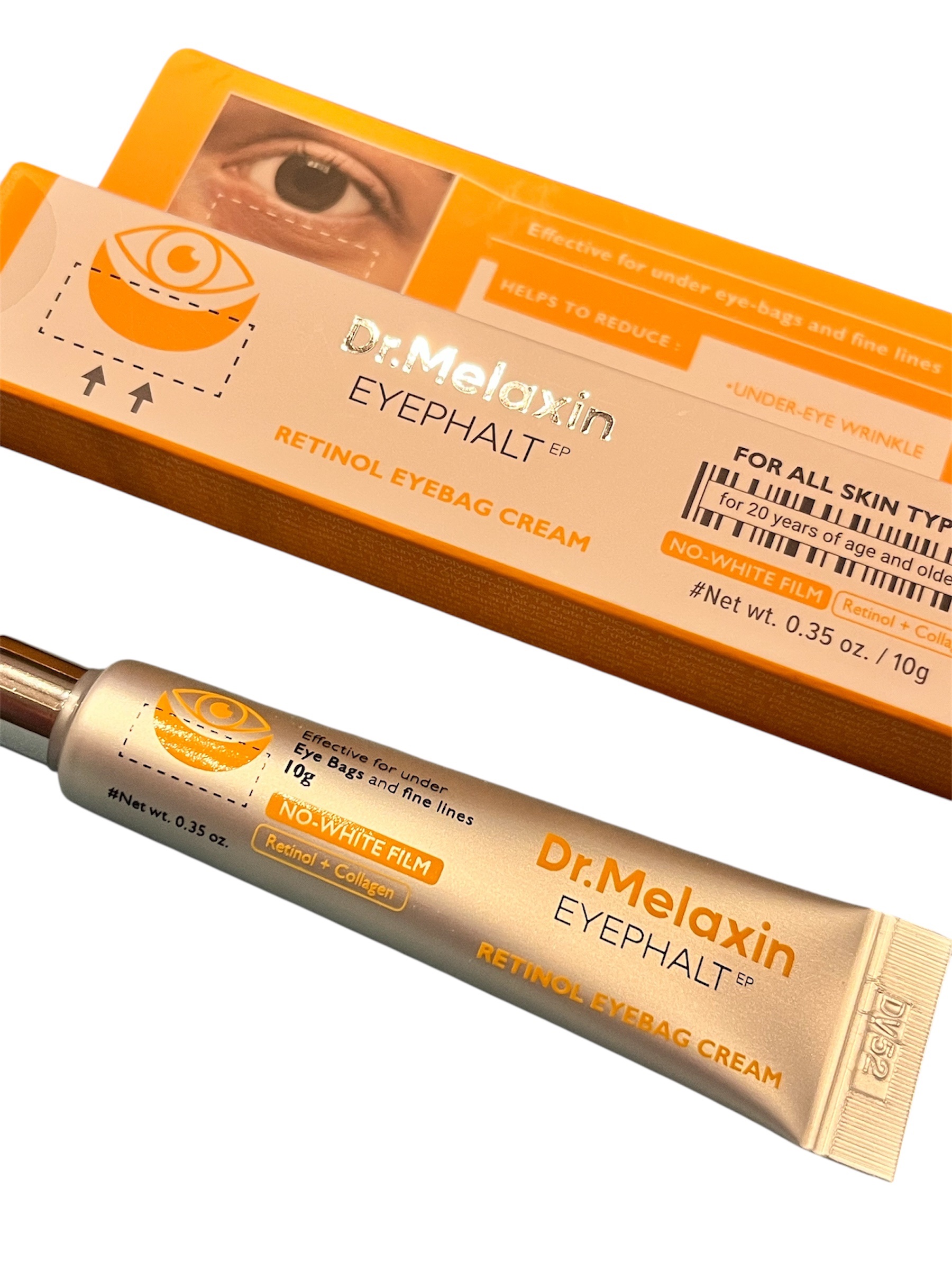 レチノールアイファルトアイバッククリーム/Dr.Melaxin/アイケア・アイクリームを使ったクチコミ（1枚目）