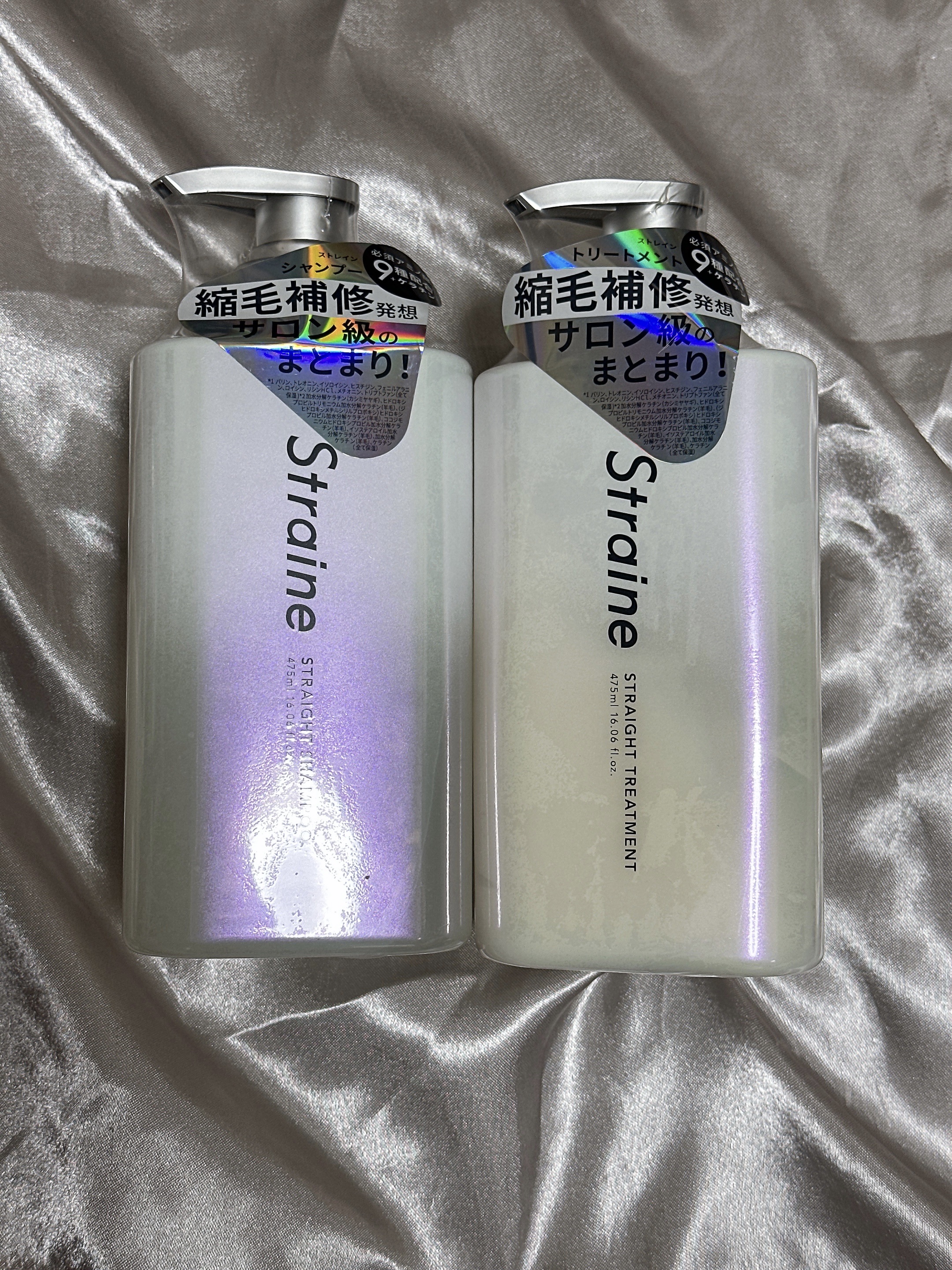 ストレートシャンプー/ストレートトリートメント ホワイトブロッサムの香り/Straine/市販シャンプーを使ったクチコミ（1枚目）