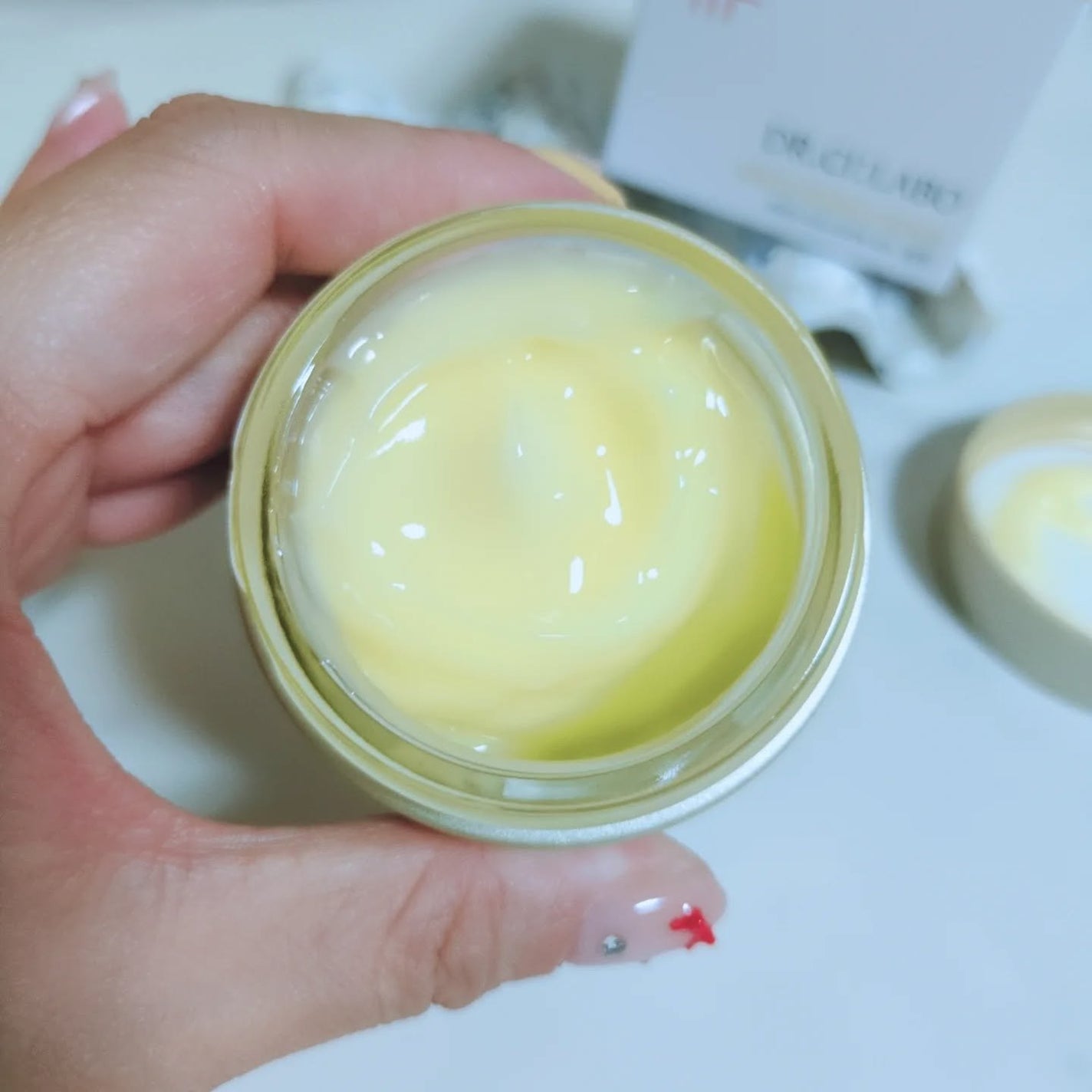 薬用アクアコラーゲンゲル エンリッチリンクルリペア/ドクターシーラボⓇ/フェイスクリームを使ったクチコミ(3枚目)