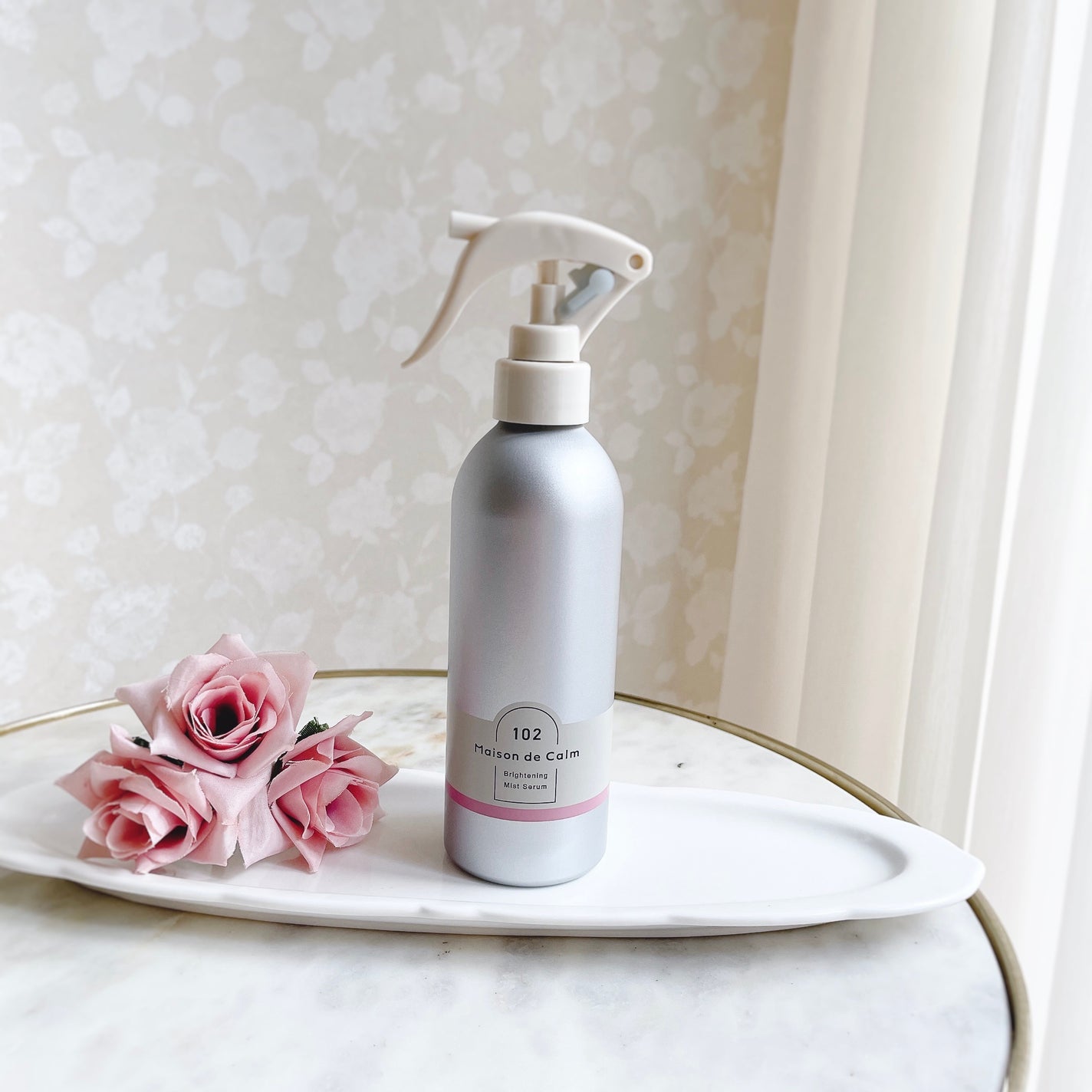 メゾン ド カーム ブライトニング ミストセラム ローズムスク/ナリスアップ/ボディローションを使ったクチコミ(1枚目)