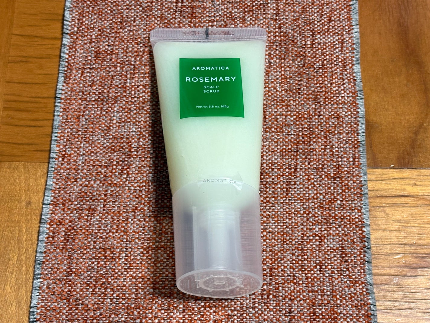 ローズマリー スカルプ スクラブ/AROMATICA/ヘッドスクラブを使ったクチコミ(2枚目)