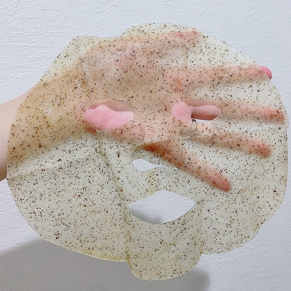 ツボクサスージングハイドロヨモギマスク/LIALUSTER/シートマスク・パックを使ったクチコミ（2枚目）