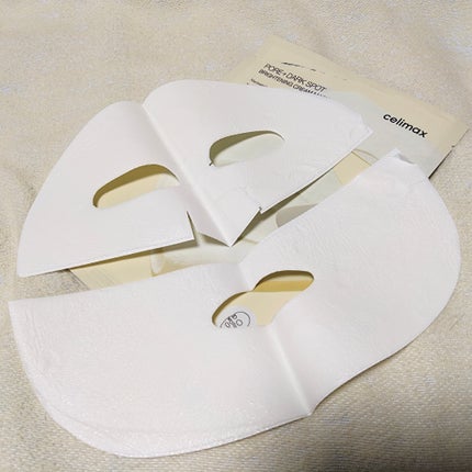 ポアブライトニングシミケアクリームラッピングパック/celimax/シートマスク・パックを使ったクチコミ(5枚目)