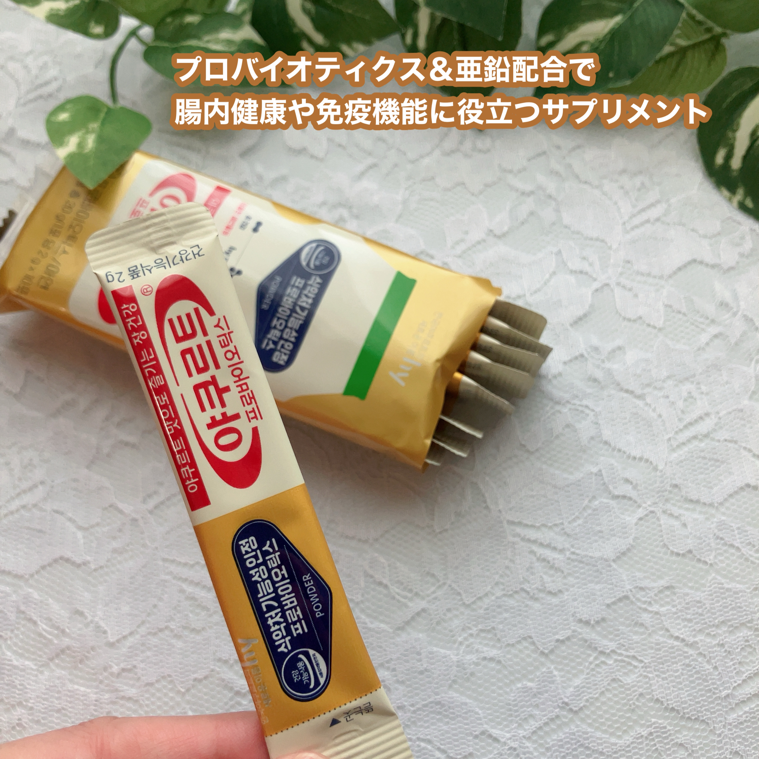 家族乳酸菌  ヤクルト プロバイオティクス乳酸菌/hy/健康サプリメントを使ったクチコミ（2枚目）