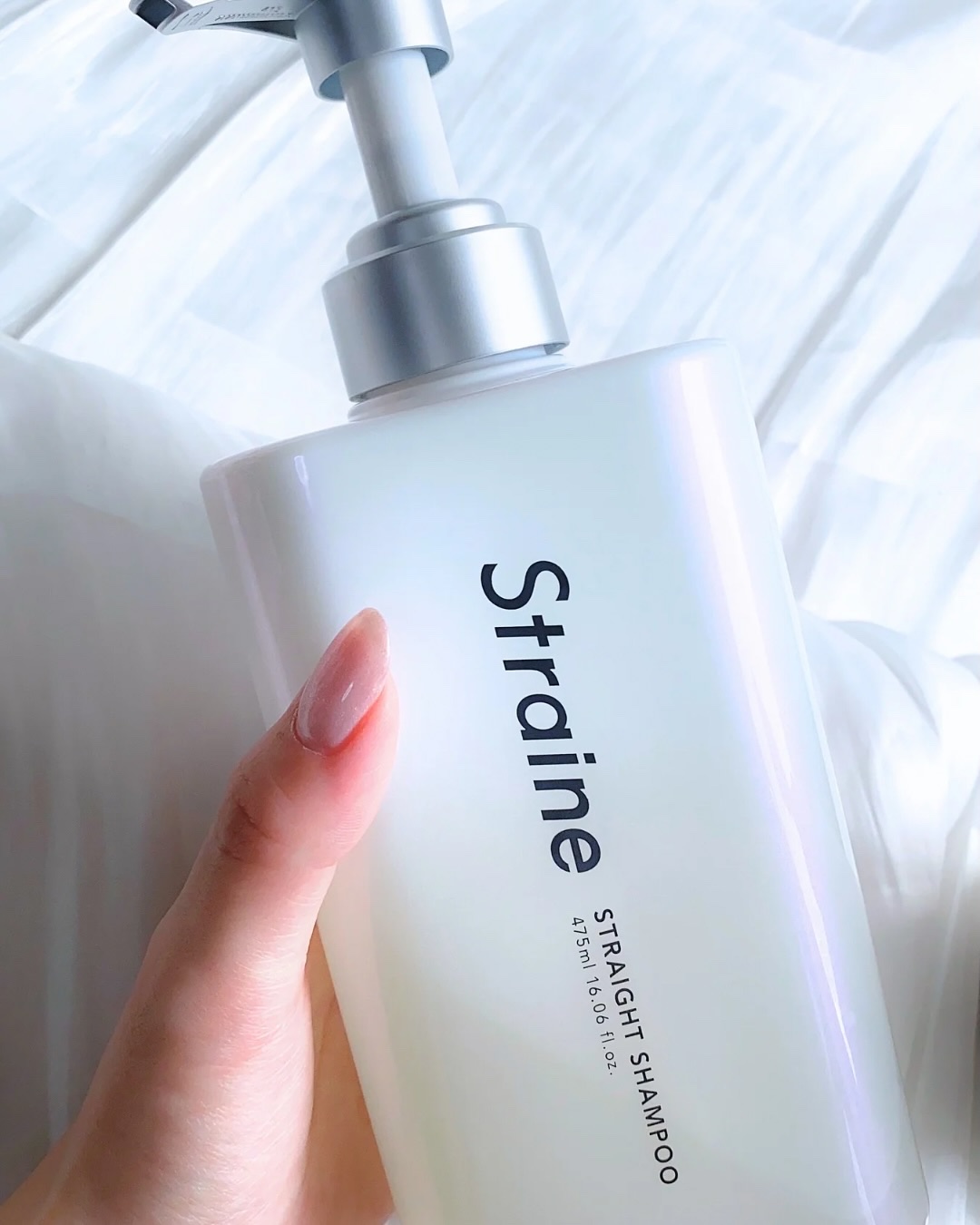 ストレートシャンプー/ストレートトリートメント ホワイトブロッサムの香り/Straine/市販シャンプーを使ったクチコミ（2枚目）