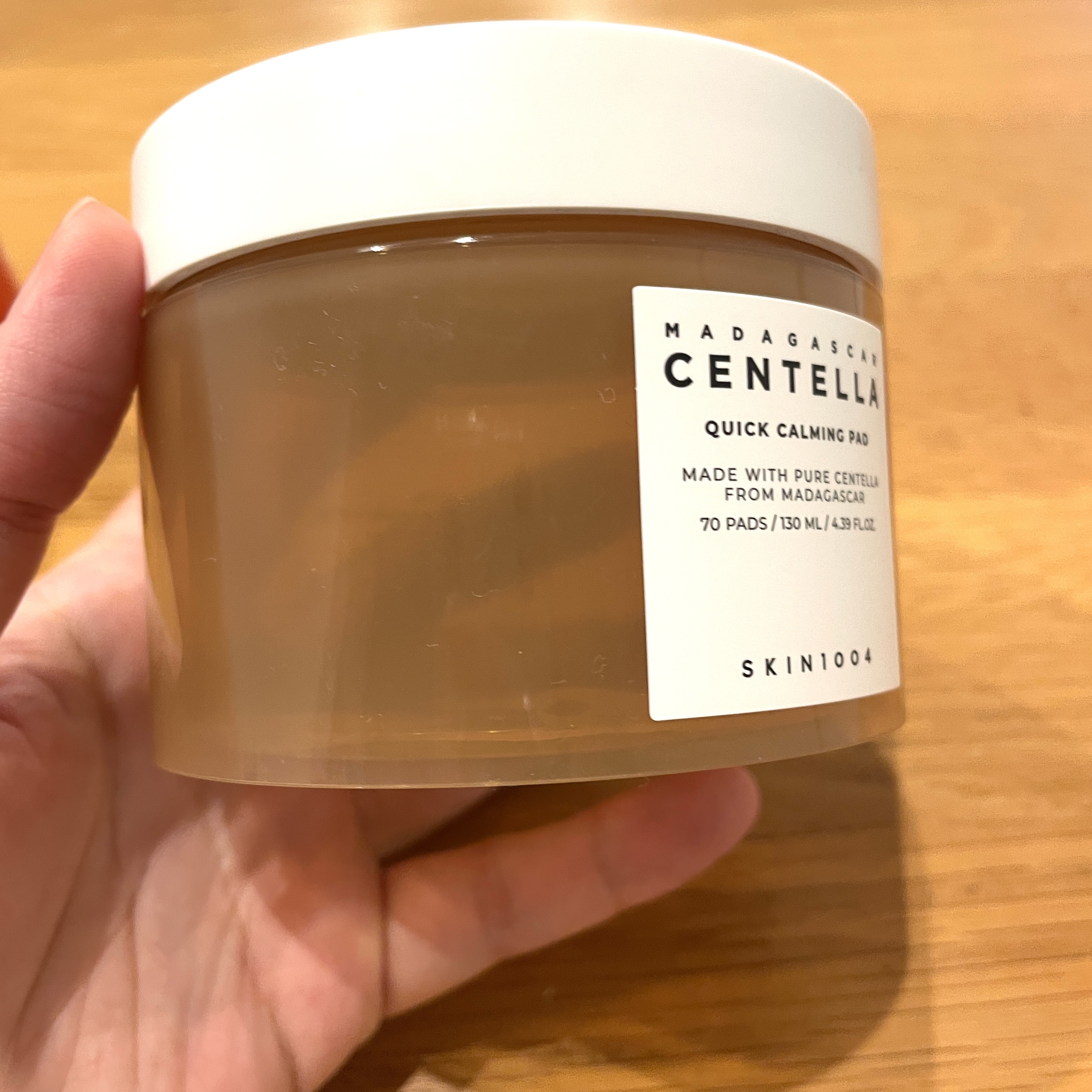 センテラ クイックカーミングパッド/SKIN1004/トナーパッドを使ったクチコミ（2枚目）