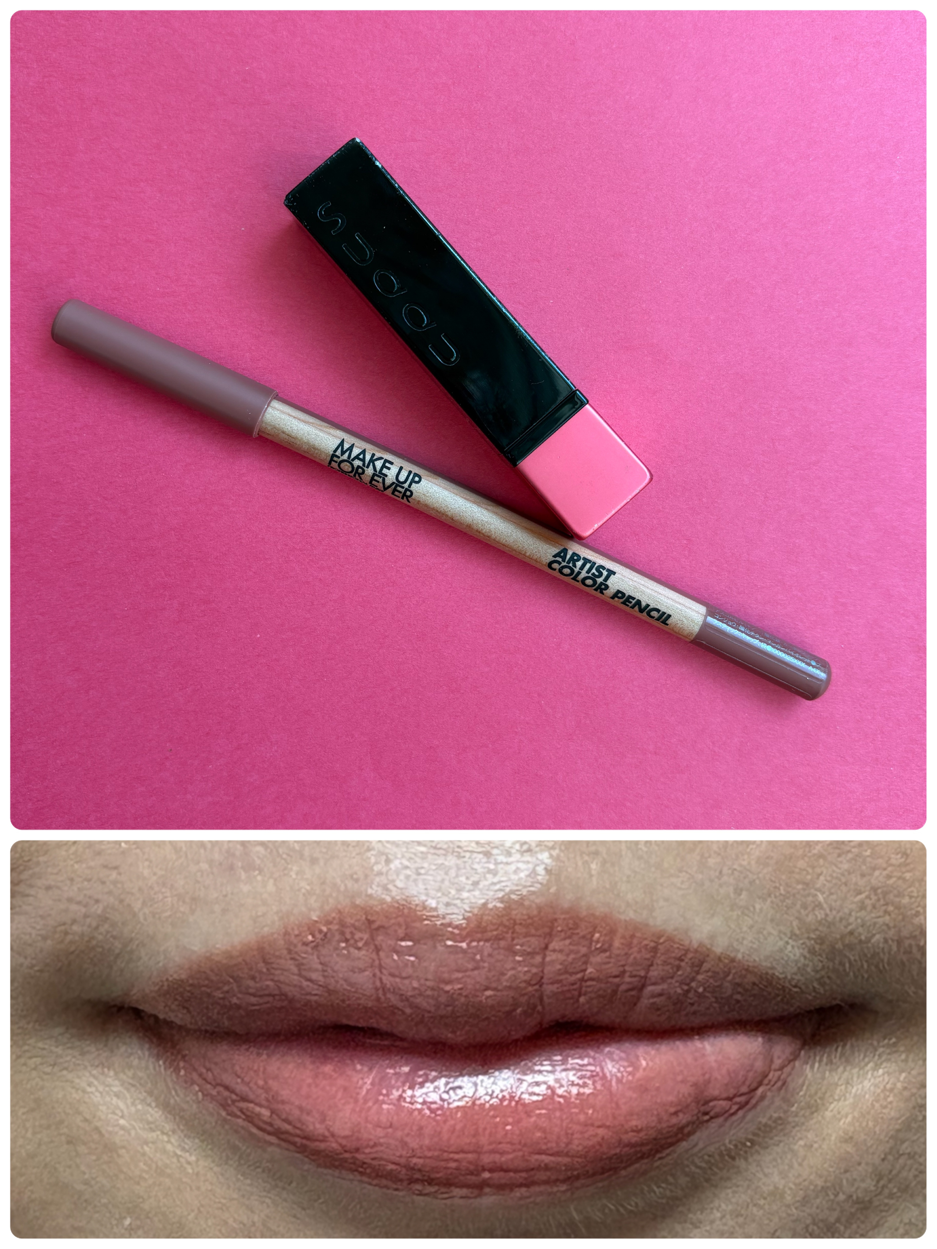アーティストカラーペンシル 606/MAKE UP FOR EVER/アイブロウペンシルを使ったクチコミ（1枚目）