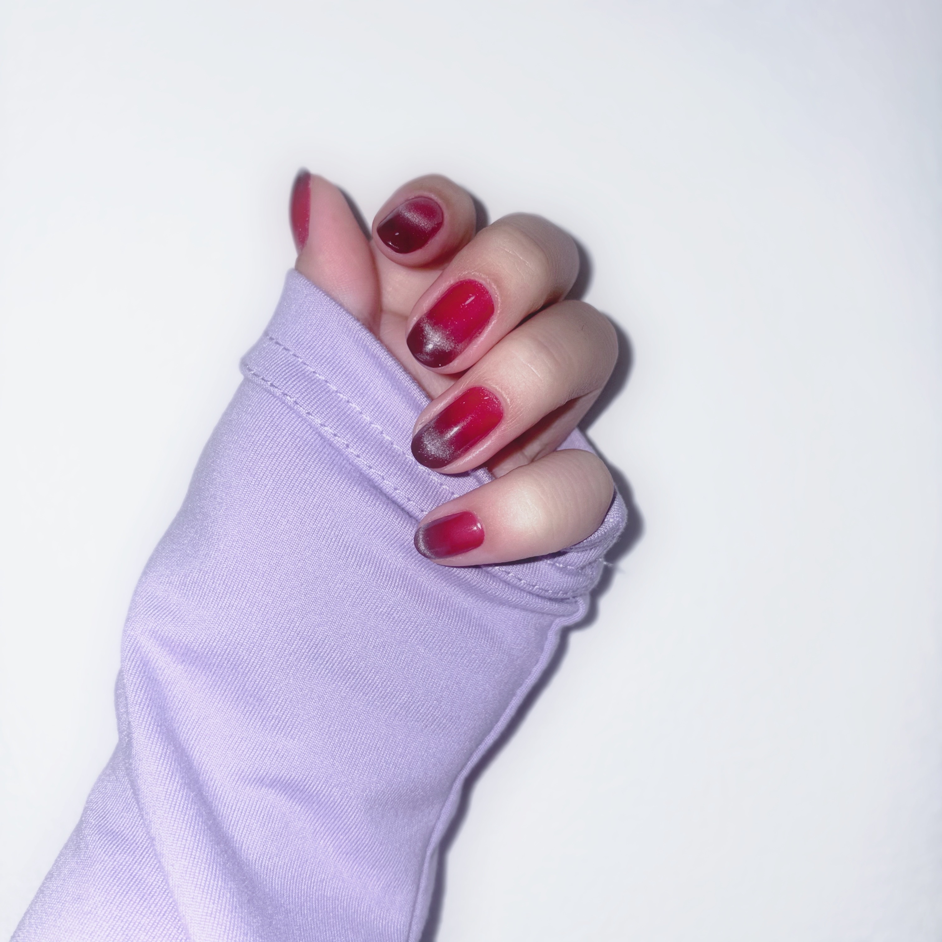 #セルフネイル,#中国ネイル,#ジェルネイル,#ワンホンネイル,#グラデーションネイル,#マグネットネイルのネイルデザイン