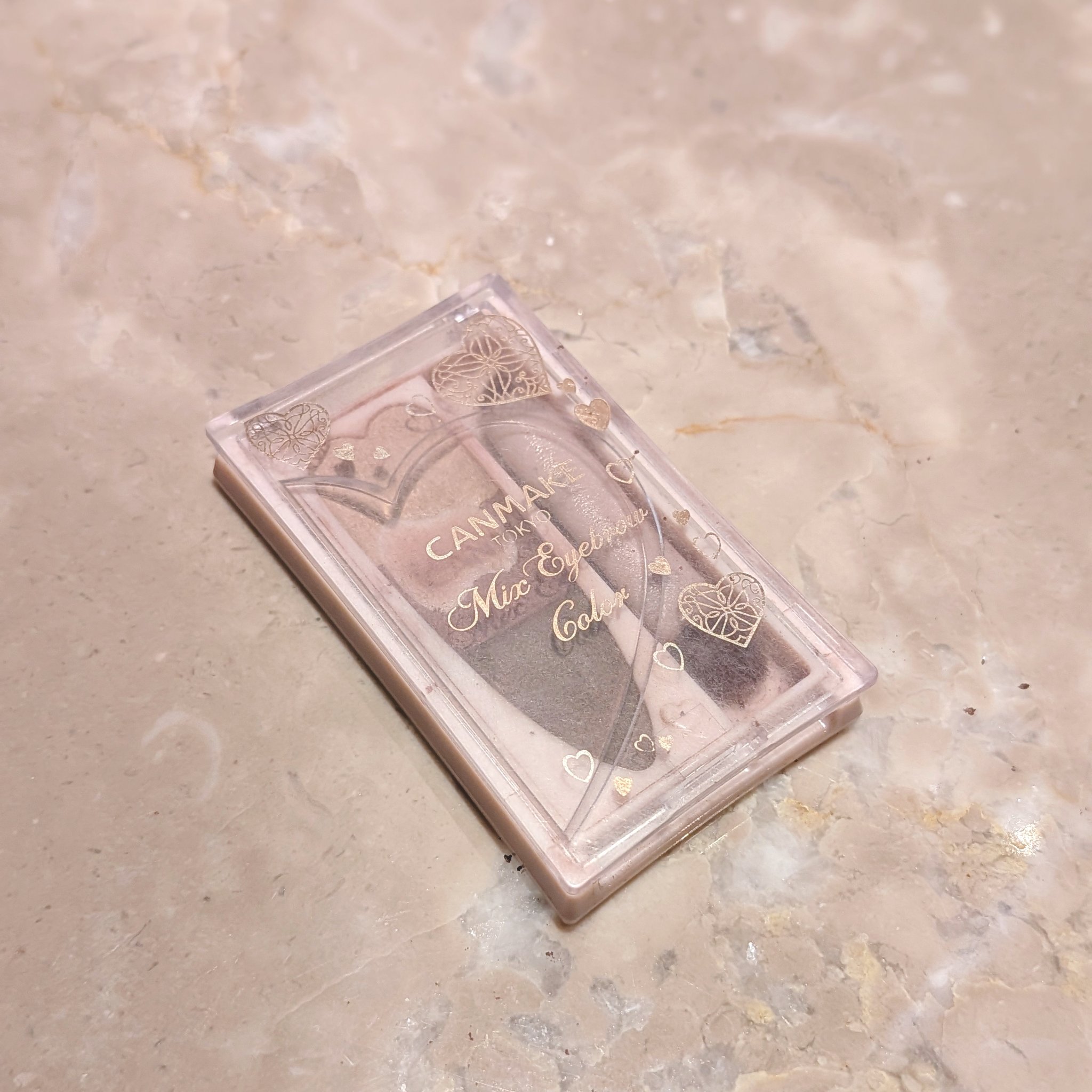 ミックスアイブロウカラー C02 ジェラシーパープル/キャンメイク/パウダーアイブロウを使ったクチコミ（1枚目）