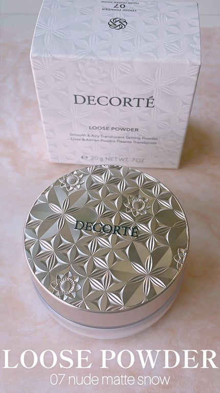 ルース パウダー/DECORTÉ/ルースパウダーを使ったクチコミ(1枚目)