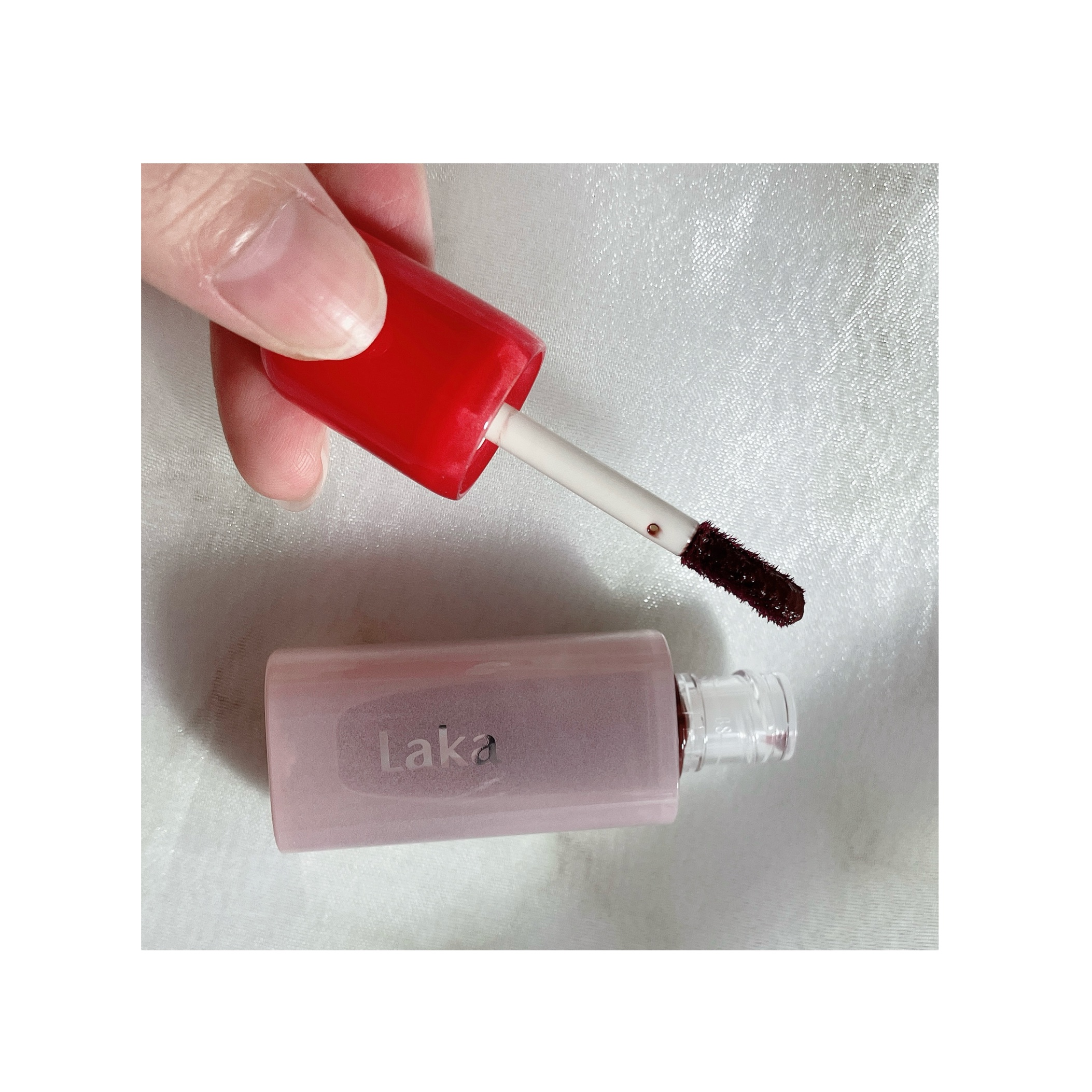 ポッピングバルーンティント/Laka/リップティントを使ったクチコミ（2枚目）