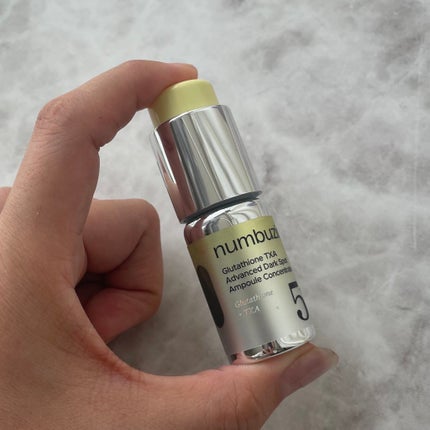 5番 白玉グルタチオン100×TXA10集中トーニング美容液/numbuzin/美容液を使ったクチコミ(2枚目)