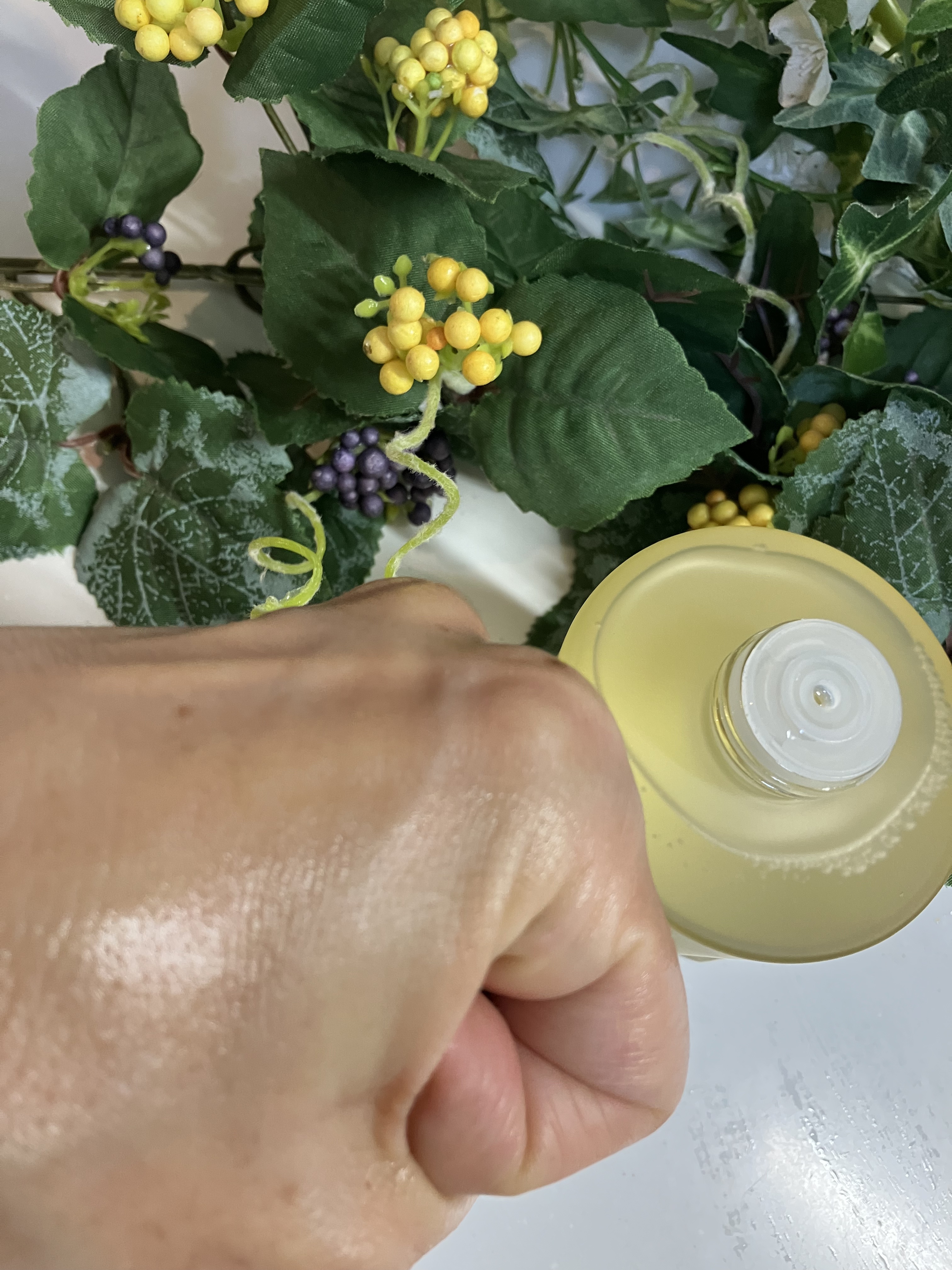 ボディオイル； モロッカンガーデナー/Huxley/ボディオイルを使ったクチコミ（3枚目）