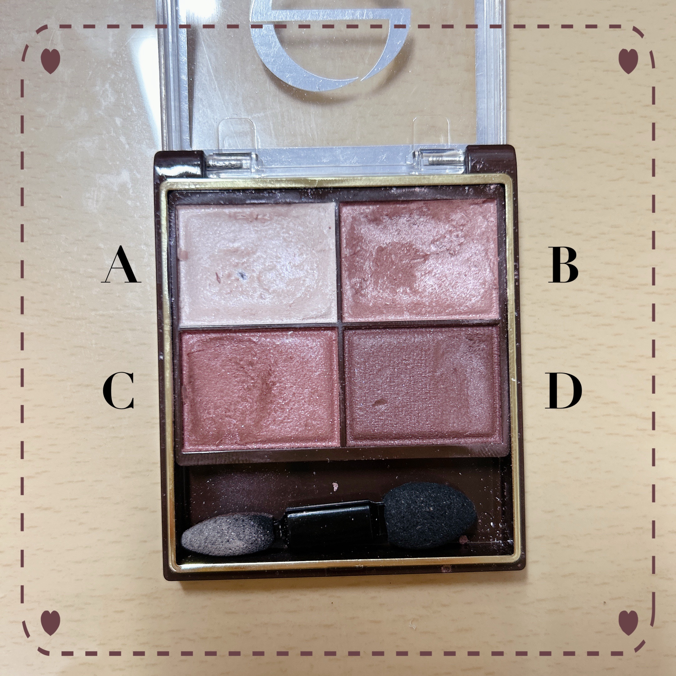 スキニーリッチシャドウ/excel/アイシャドウパレットを使ったクチコミ（3枚目）