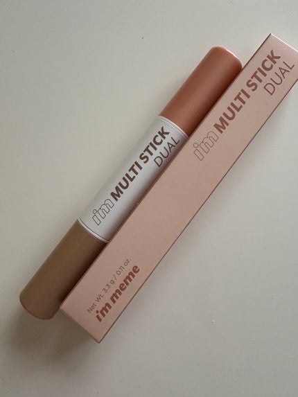アイムマルチスティック デュアル/i’m meme/シェーディングを使ったクチコミ(1枚目)