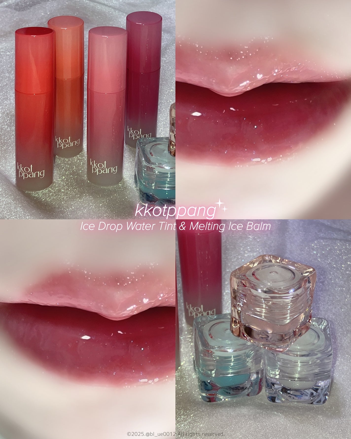 アイスドロップウォーターティント/kkotppang/リップティントを使ったクチコミ(1枚目)