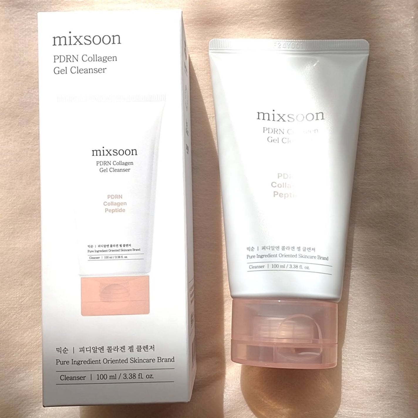 PDRNコラーゲン ジェルクレンザー/mixsoon/洗顔フォームを使ったクチコミ(1枚目)