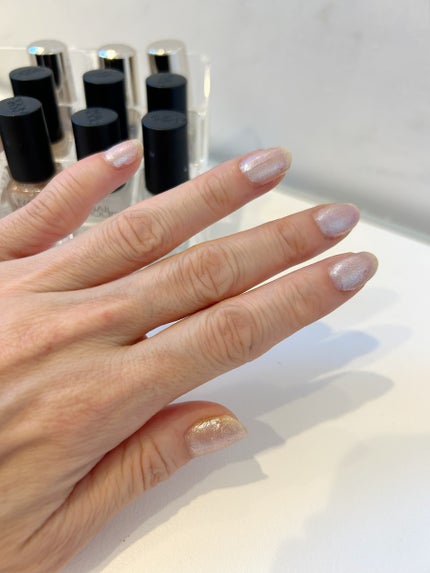 ネイルホリック ラメ トップコート 03 繊細ゴールド/ネイルホリック/ネイルトップコートの画像