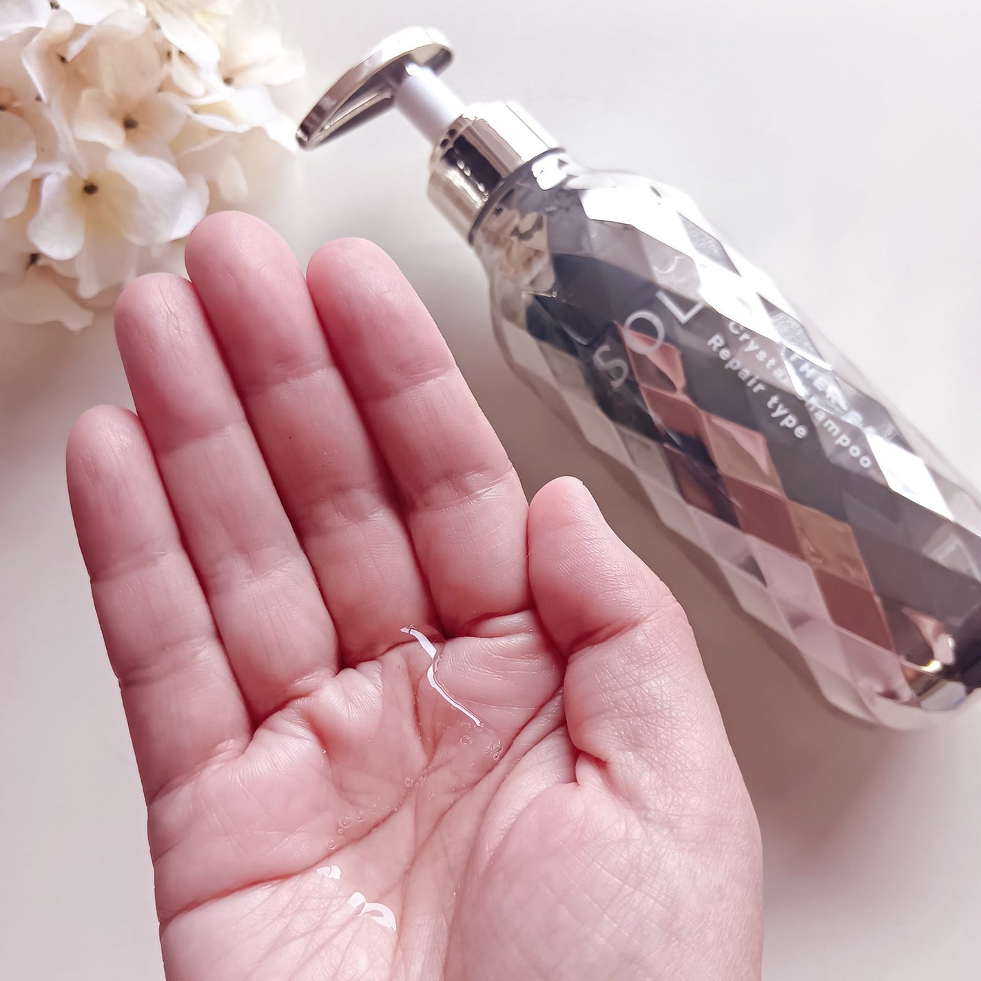 ソラ ウェザーケア クリスタル シャンプー/ヘアトリートメント リペアタイプ/SOLA WEATHER CARE/市販シャンプーを使ったクチコミ(3枚目)