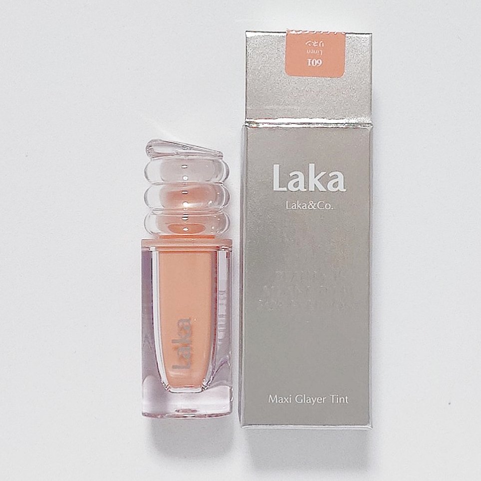 ラカ　マキシグレイヤーティント/Laka/リップティントを使ったクチコミ（1枚目）