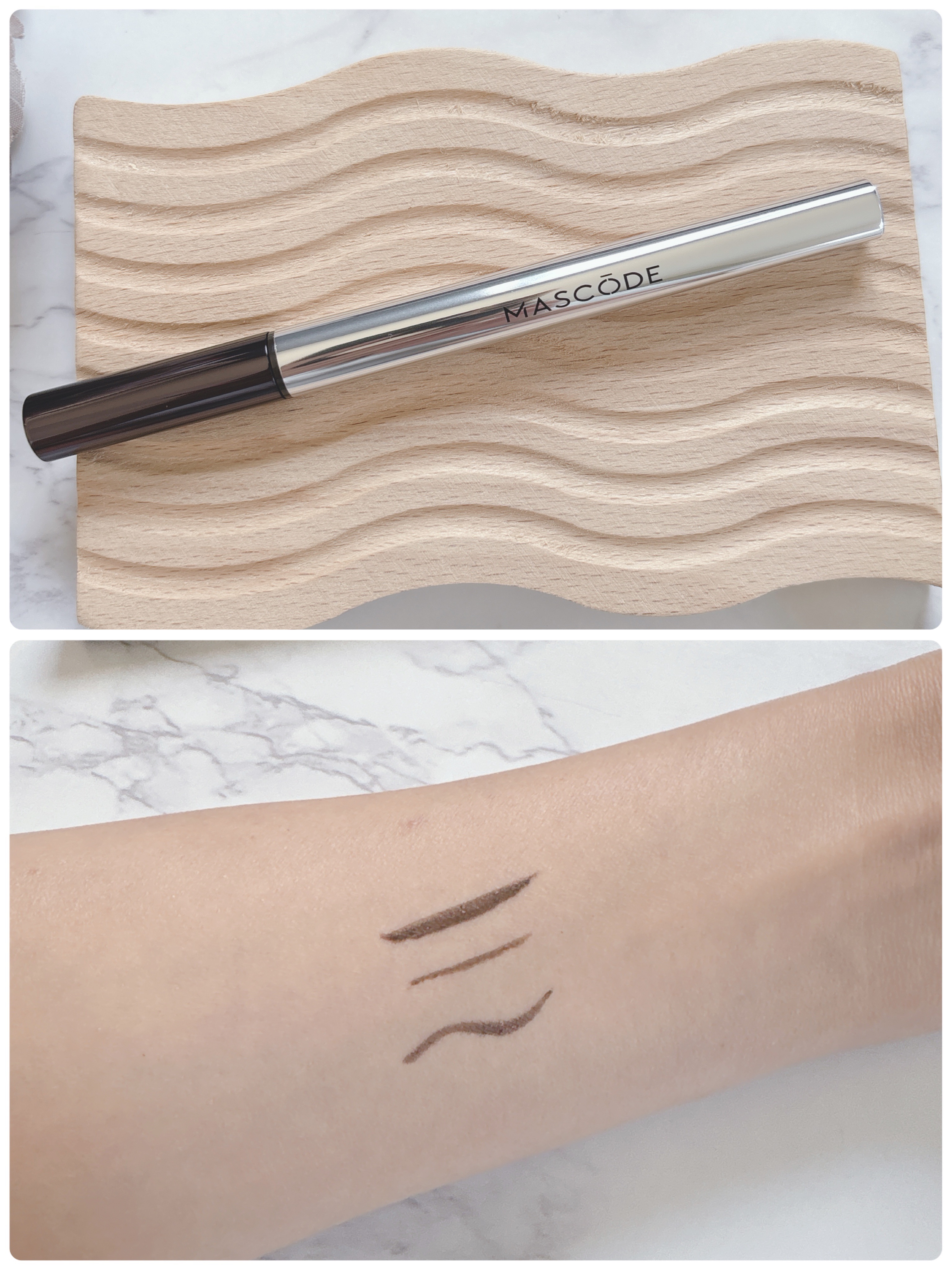 マスコード　スリークリキッド　アイライナー　/MASCODE/リキッドアイライナーを使ったクチコミ（3枚目）