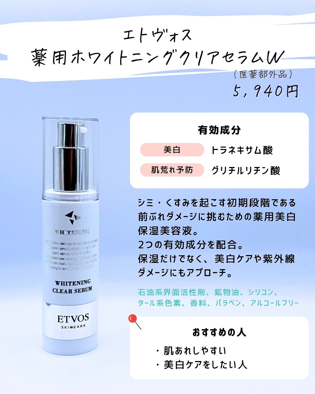 とまと村長@化粧品研究者 on LIPS 「香料が苦手な方、においがない方が好きな人向け!香料が悪というわ..」(7枚目)