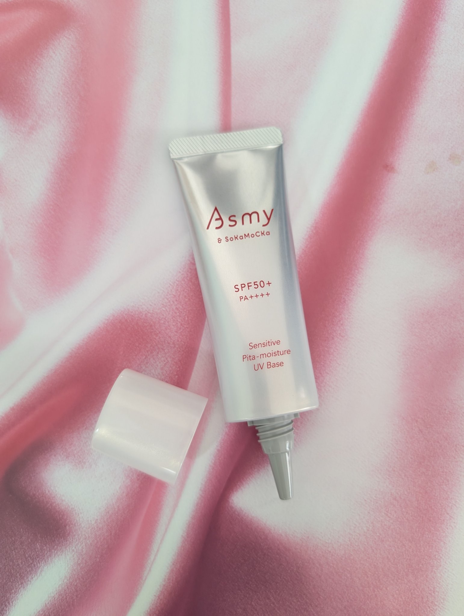 アズミー センシティブ ピタモイスチュアUVベース/Asmy/化粧下地を使ったクチコミ（2枚目）