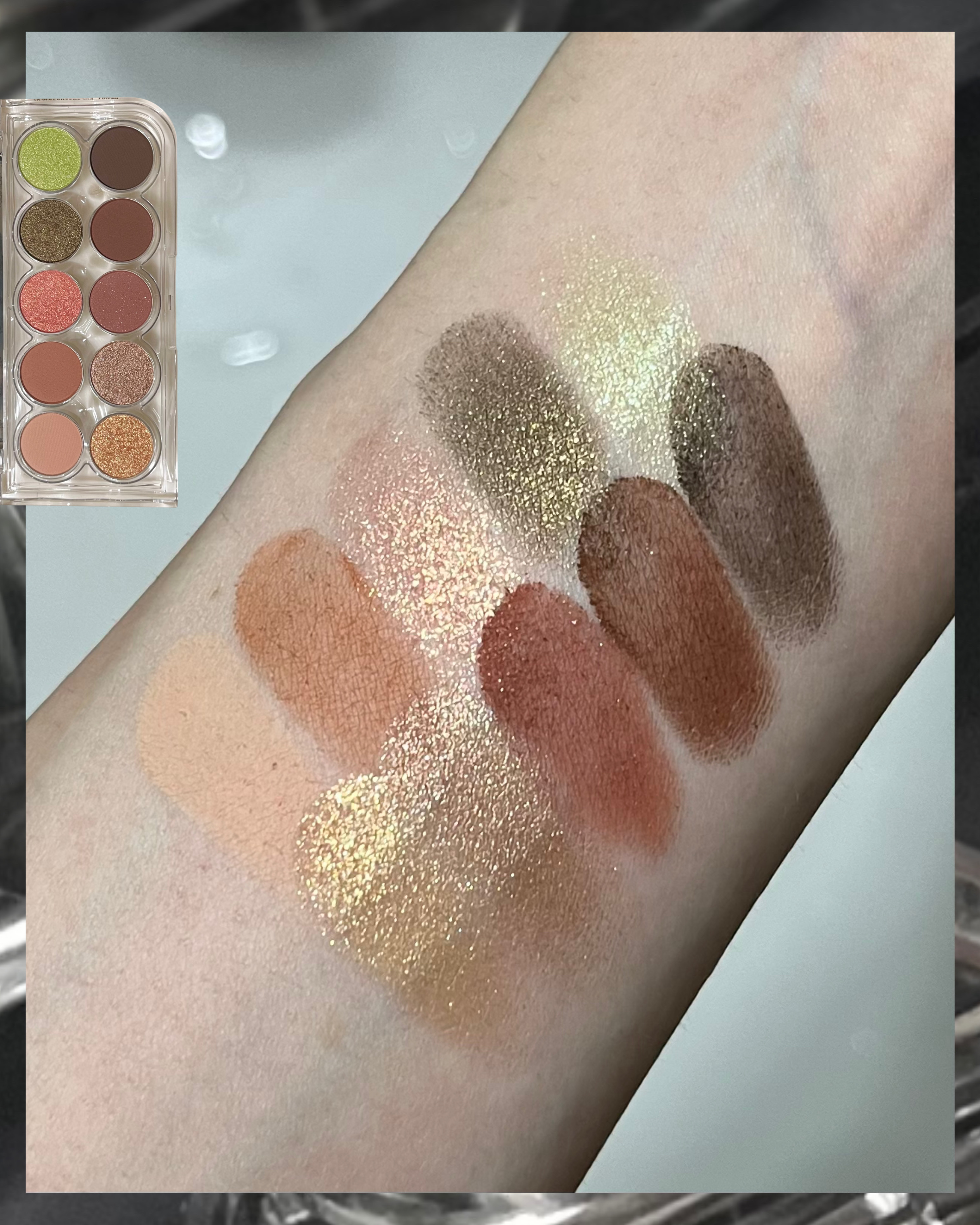 ライト オン アイズ シャドウ パレット/Lummir/アイシャドウパレットを使ったクチコミ（3枚目）