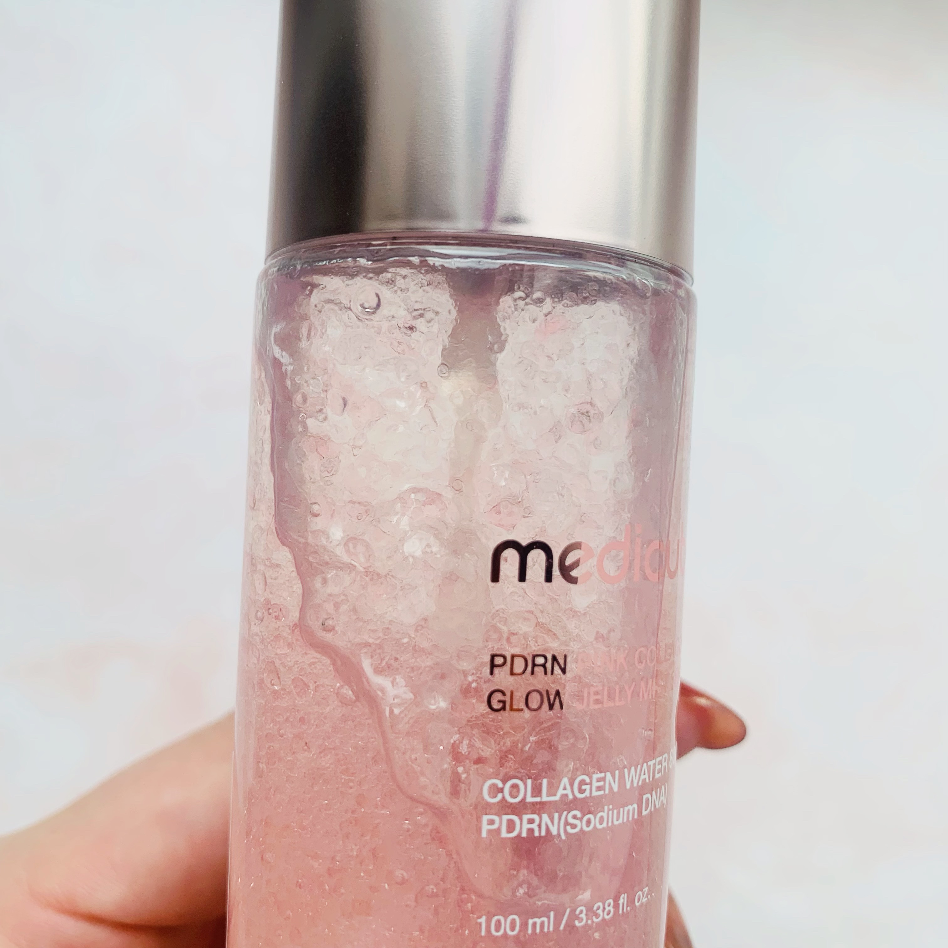 PDRNピンクゼリーセラムミスト/MEDICUBE/美容液を使ったクチコミ（3枚目）