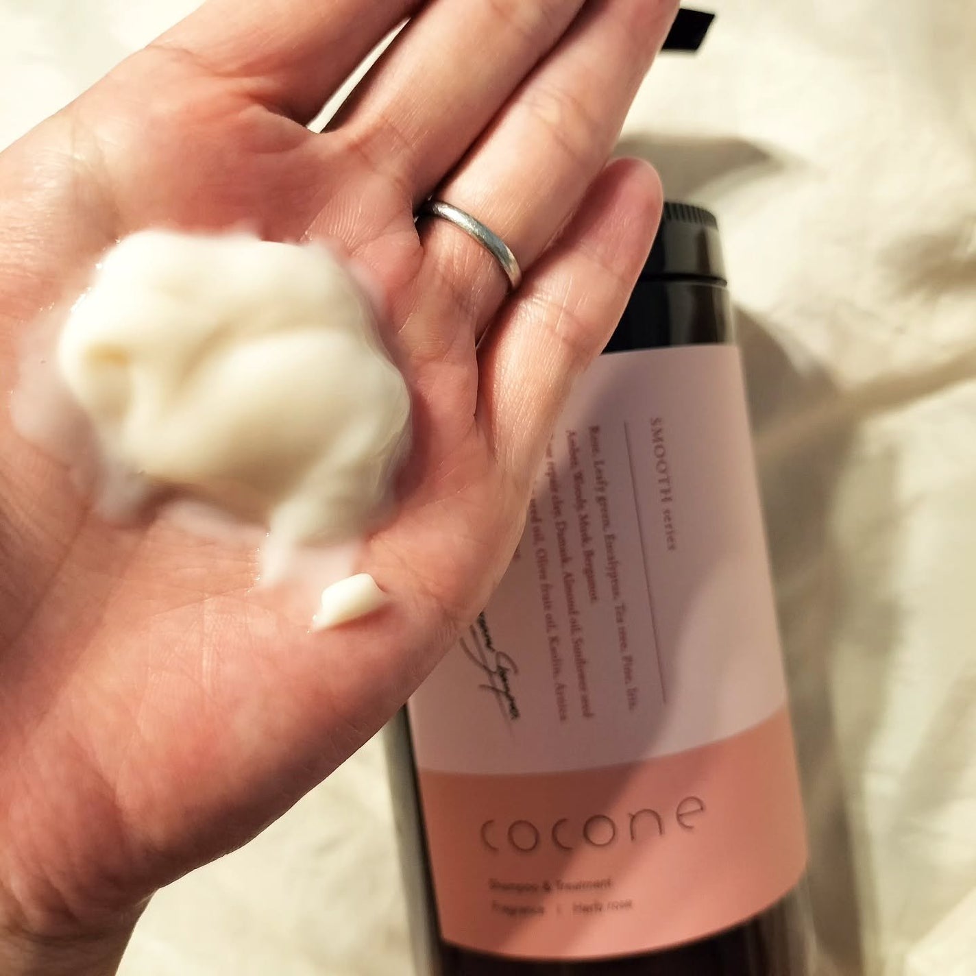 クレイクリームシャンプー(スムース)/cocone/市販シャンプーを使ったクチコミ(4枚目)