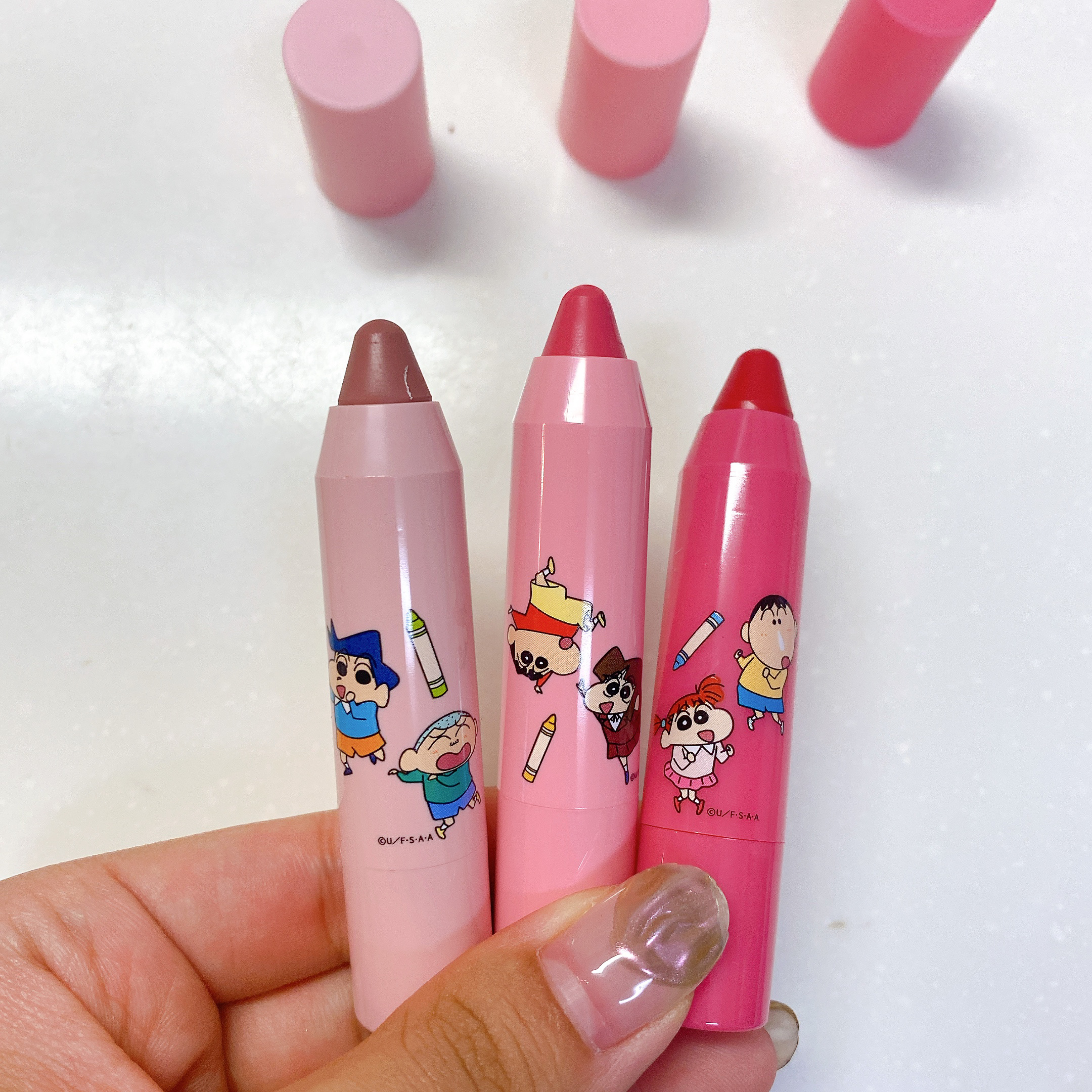 リップクレヨンセット/Colorgram/口紅を使ったクチコミ（3枚目）