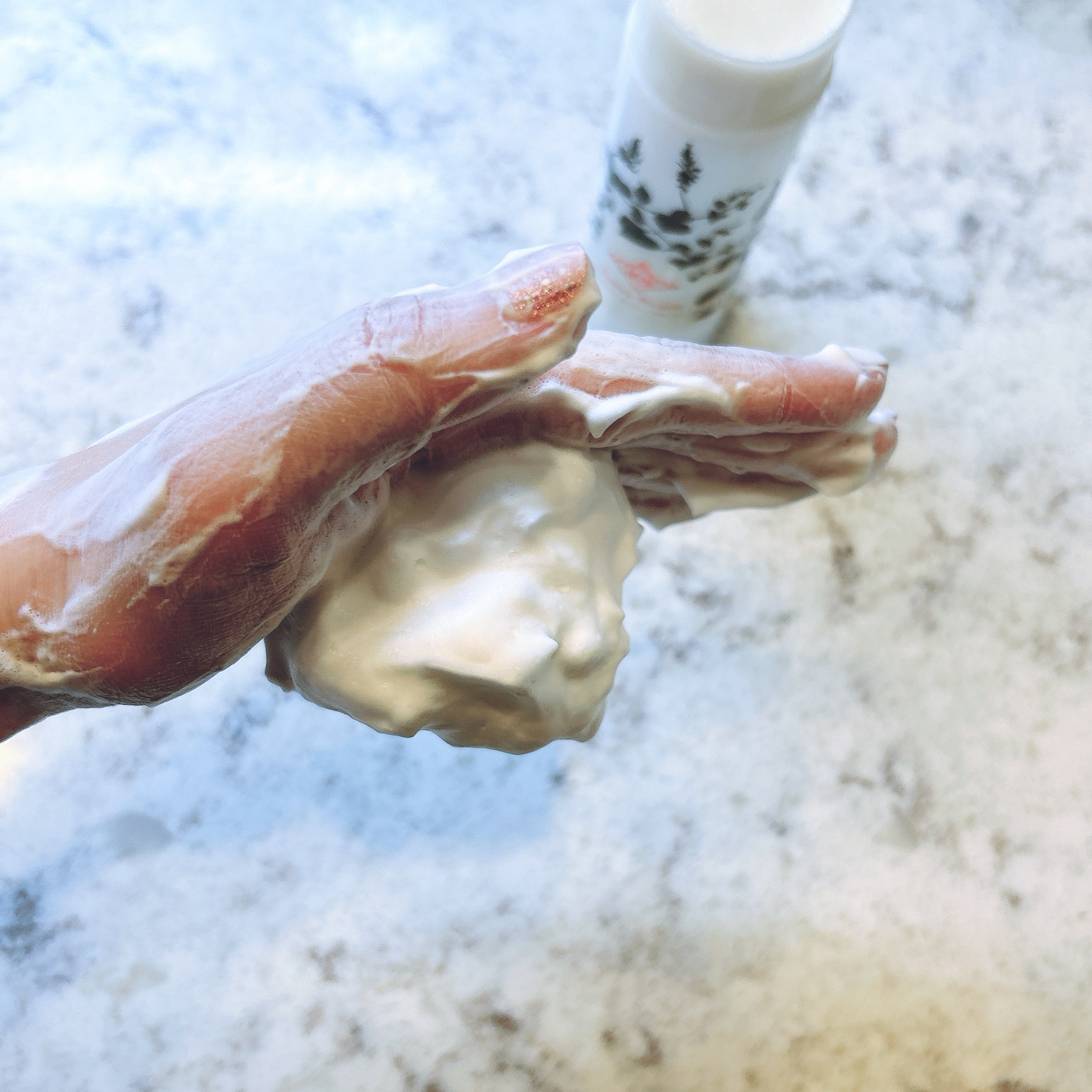 生せっけん スティック [ホワイト] オリジナル/Ruam Ruam/洗顔石鹸を使ったクチコミ（2枚目）