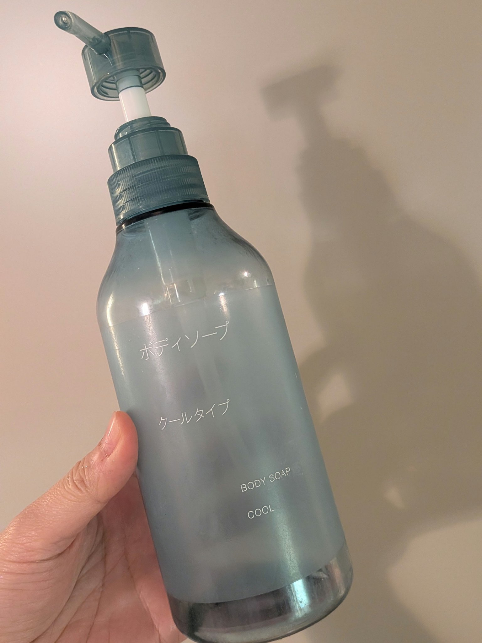 ボディソープ クールタイプ/無印良品/ボディソープを使ったクチコミ（1枚目）