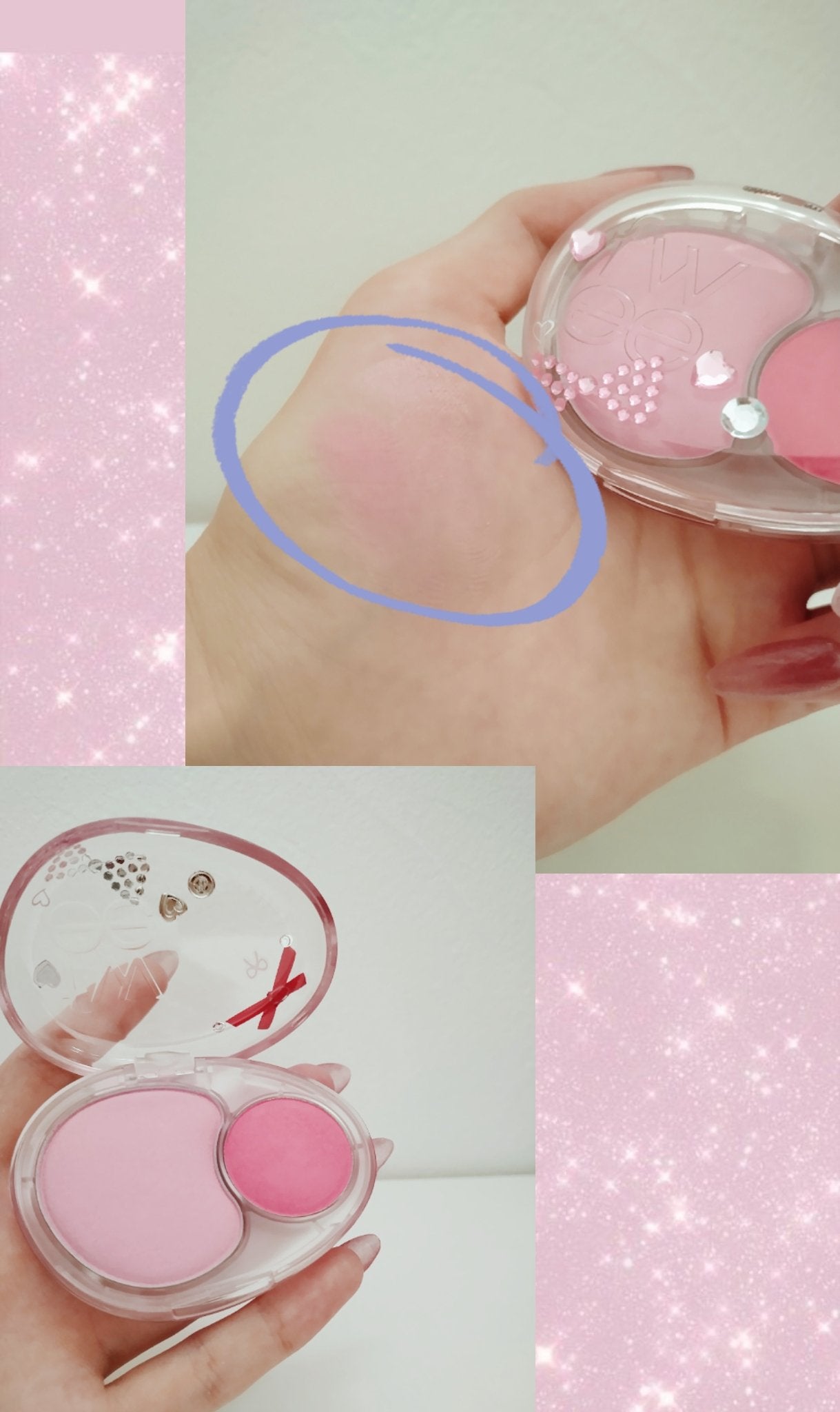 デュアルチークメロウ/fwee/ジェル・クリームチークを使ったクチコミ(2枚目)