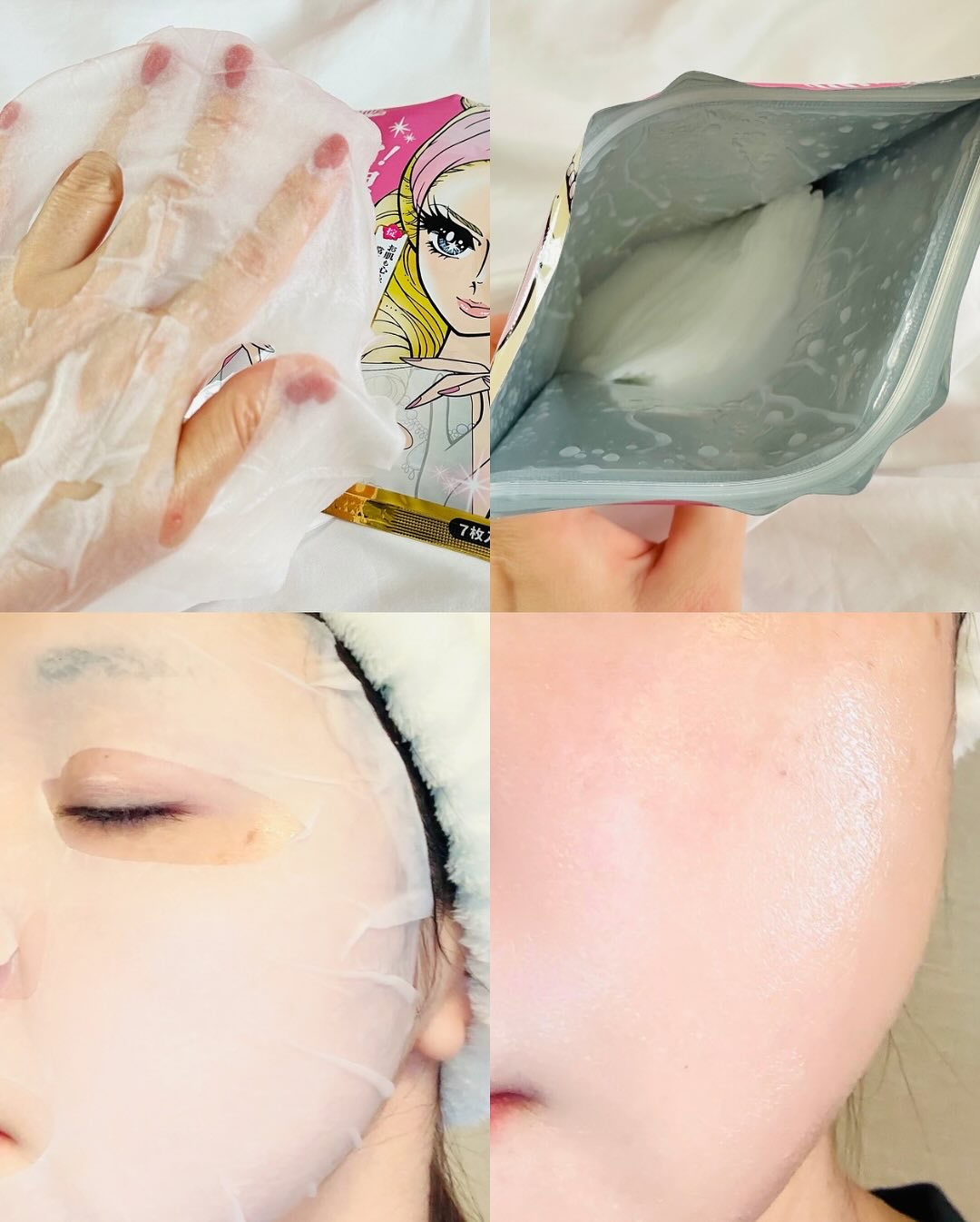 ヒロインメイク VTセブンデイズマスク モイスト/ヒロインメイク×VT/シートマスク・パックを使ったクチコミ（2枚目）