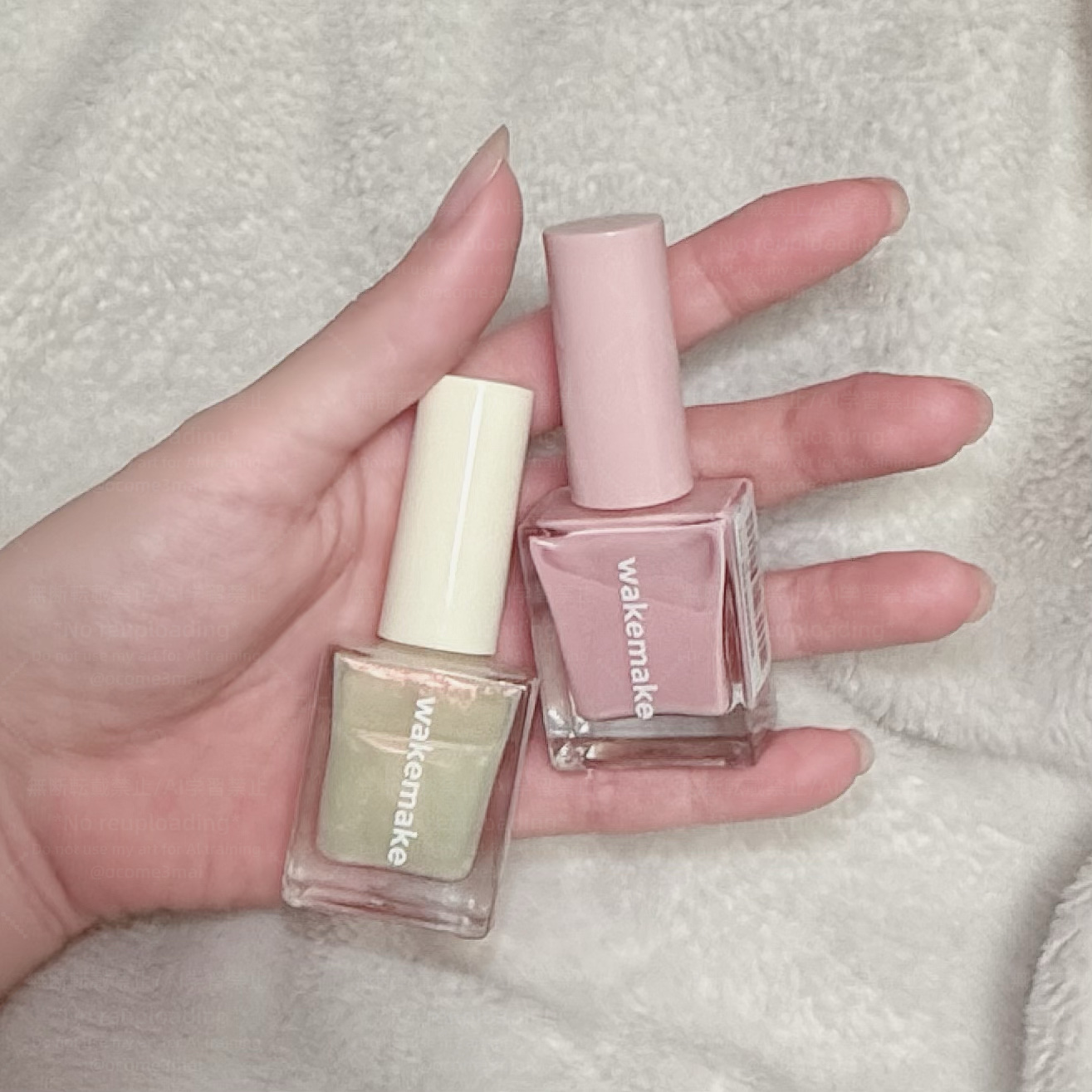 ネイルガン/wakemake/マニキュアを使ったクチコミ（2枚目）