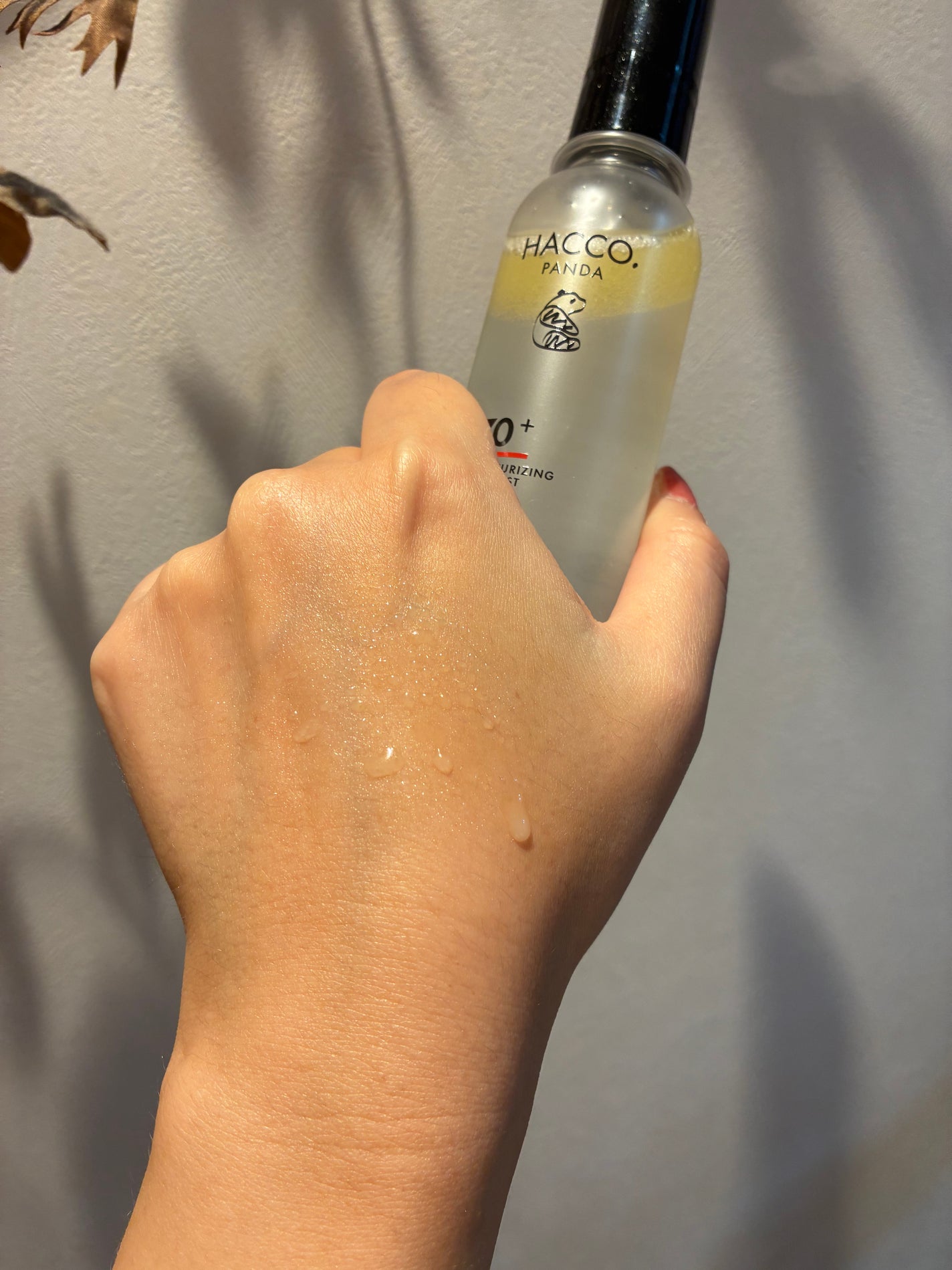 ハッコウパンダ メイクの上から発酵保湿ミスト/HACCO.PANDA/ミスト状化粧水を使ったクチコミ(5枚目)