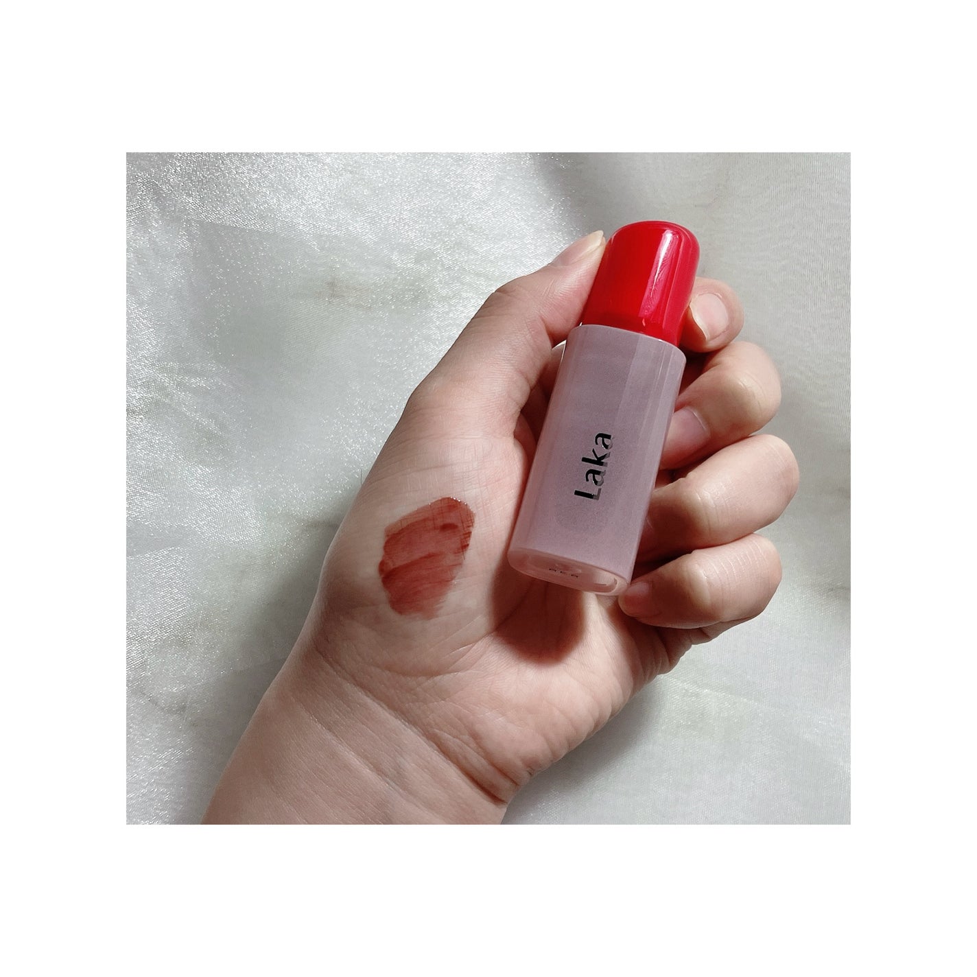 ポッピングバルーンティント/Laka/リップティントを使ったクチコミ(3枚目)