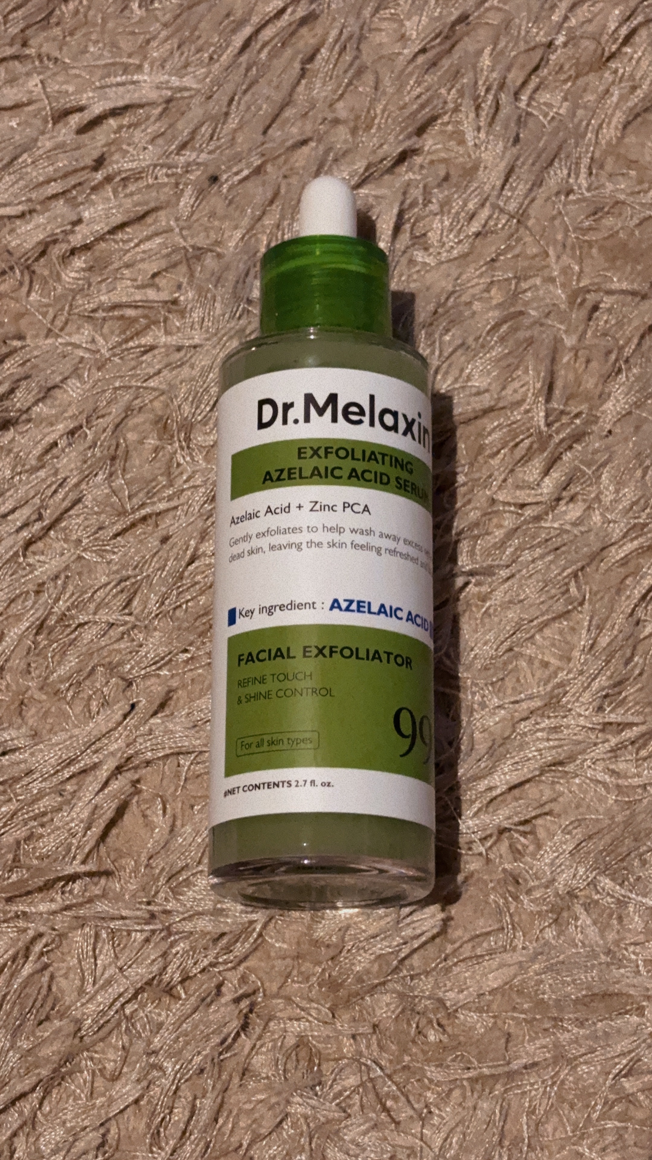 アゼライン酸ゴマージュピーリングセラム/Dr.Melaxin/美容液を使ったクチコミ（2枚目）