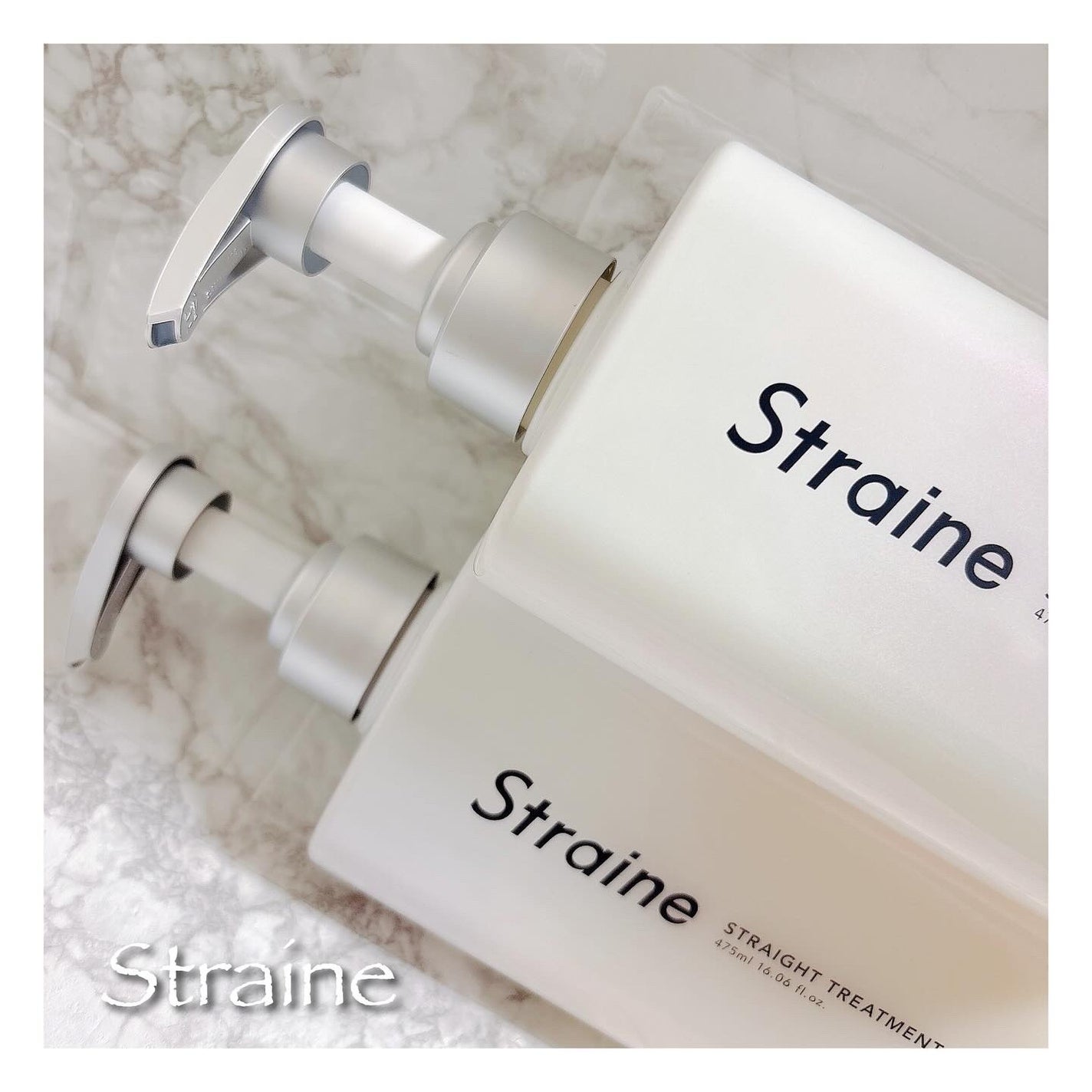 ストレートシャンプー/ストレートトリートメント/Straine/市販シャンプーを使ったクチコミ(1枚目)