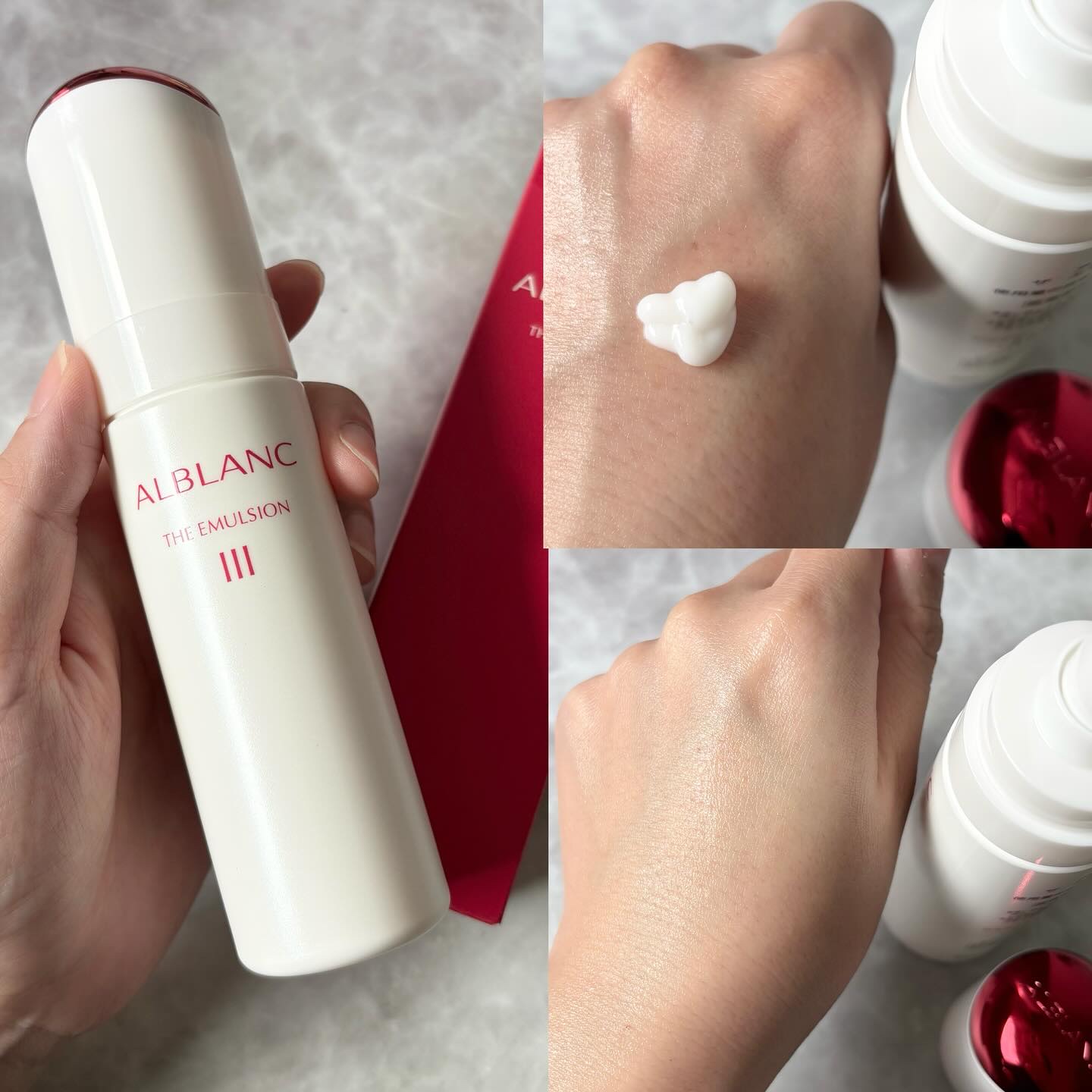 アルブラン ザ エマルジョン Ⅲ/ALBLANC/乳液を使ったクチコミ（3枚目）