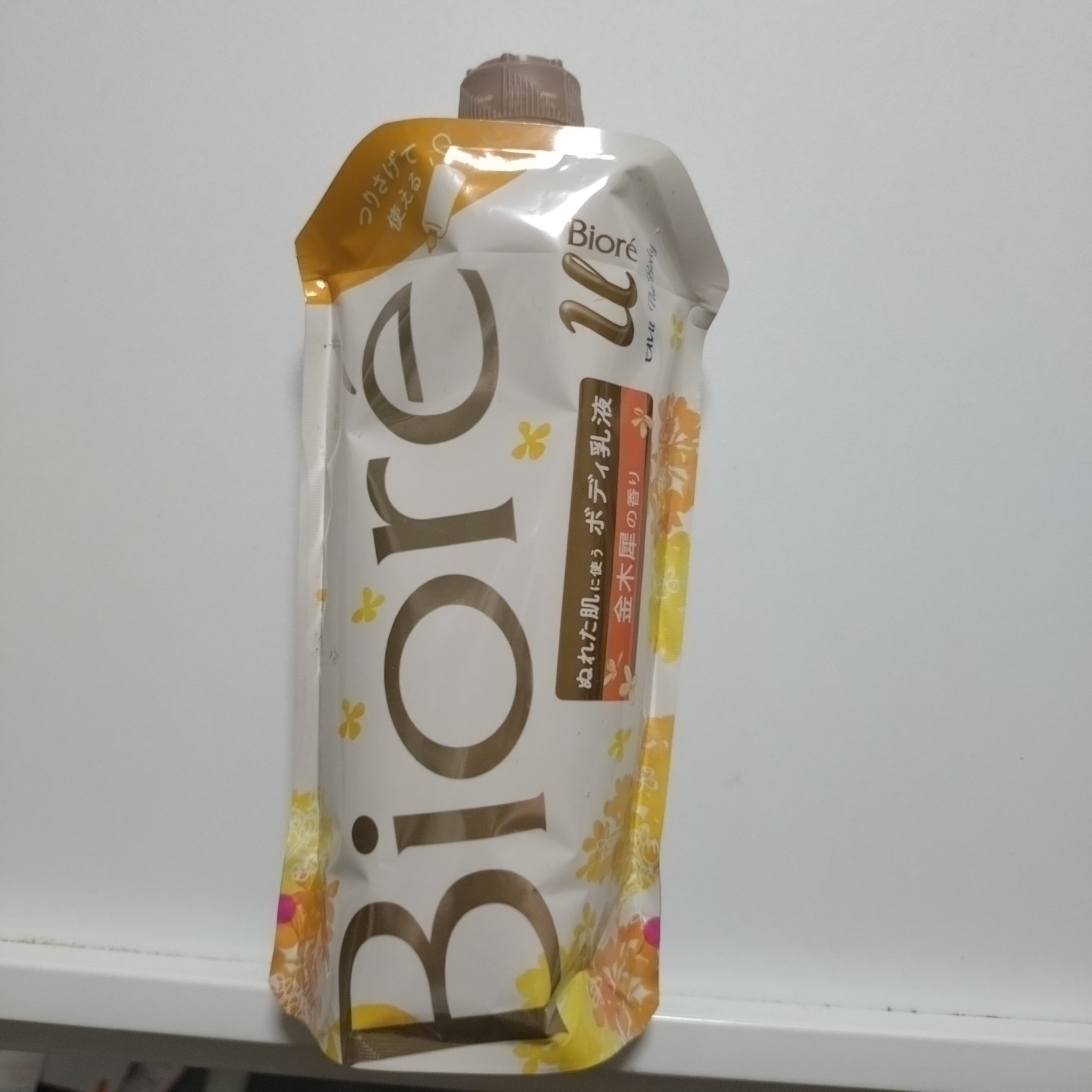 ザ ボディ ぬれた肌に使うボディ乳液 金木犀の香り/ビオレu/ボディミルクを使ったクチコミ（2枚目）