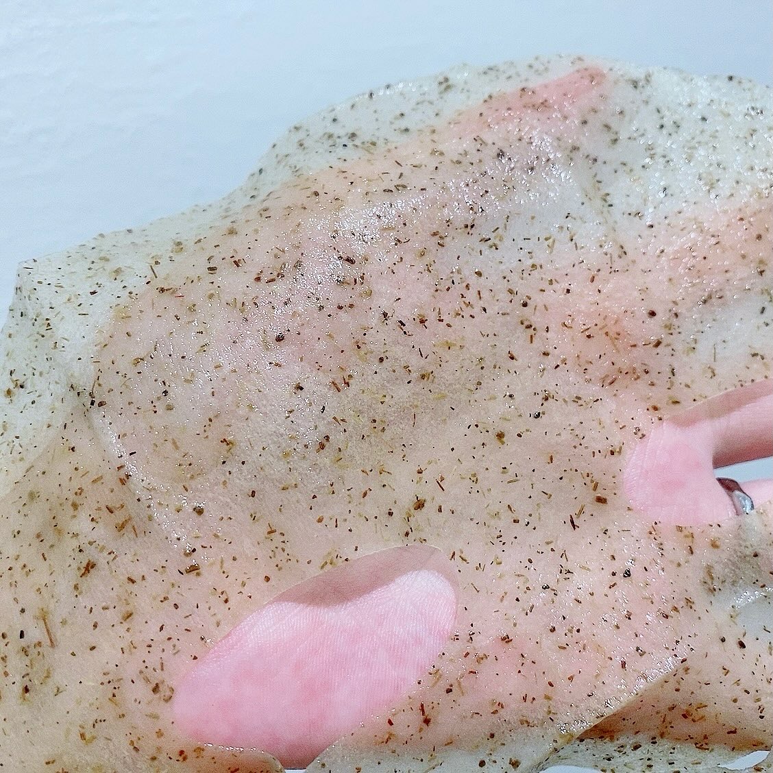 ツボクサスージングハイドロヨモギマスク/LIALUSTER/シートマスク・パックを使ったクチコミ（3枚目）