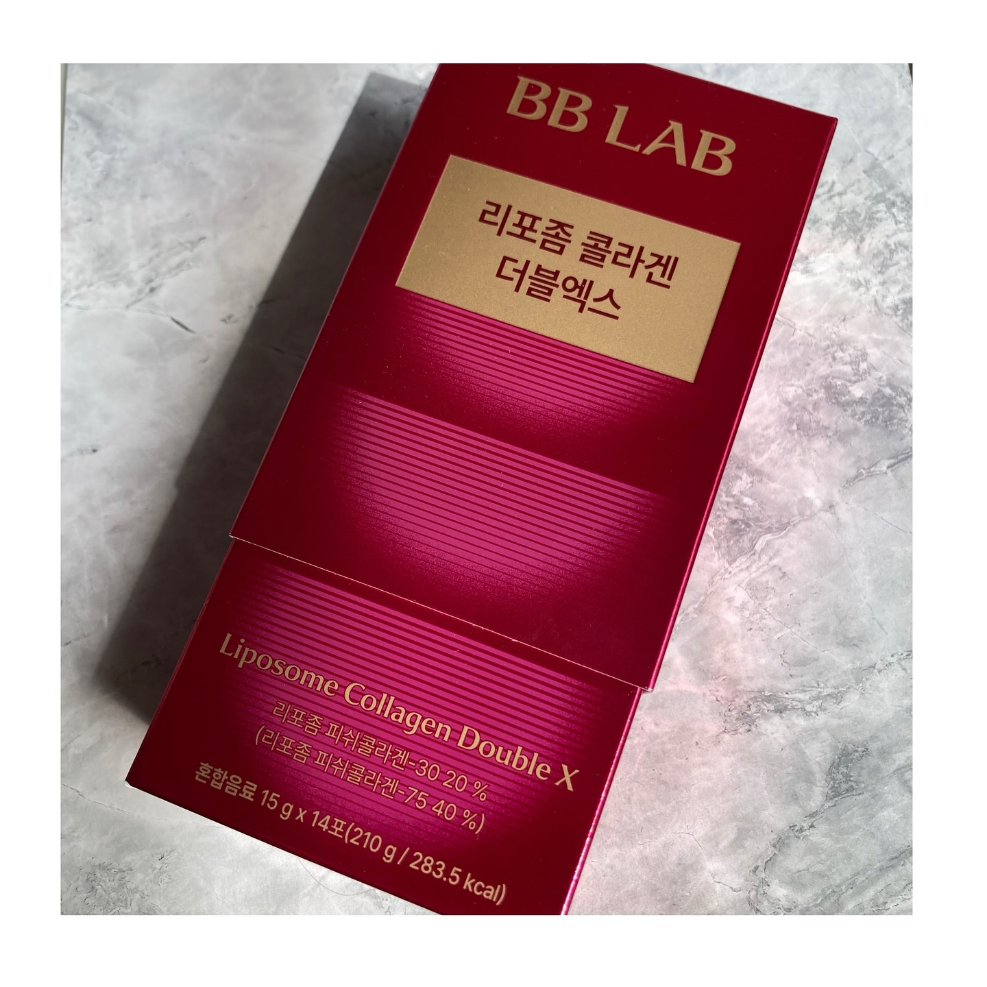 リポソームコラーゲンダブルX/BB LAB/美容サプリメントを使ったクチコミ（2枚目）