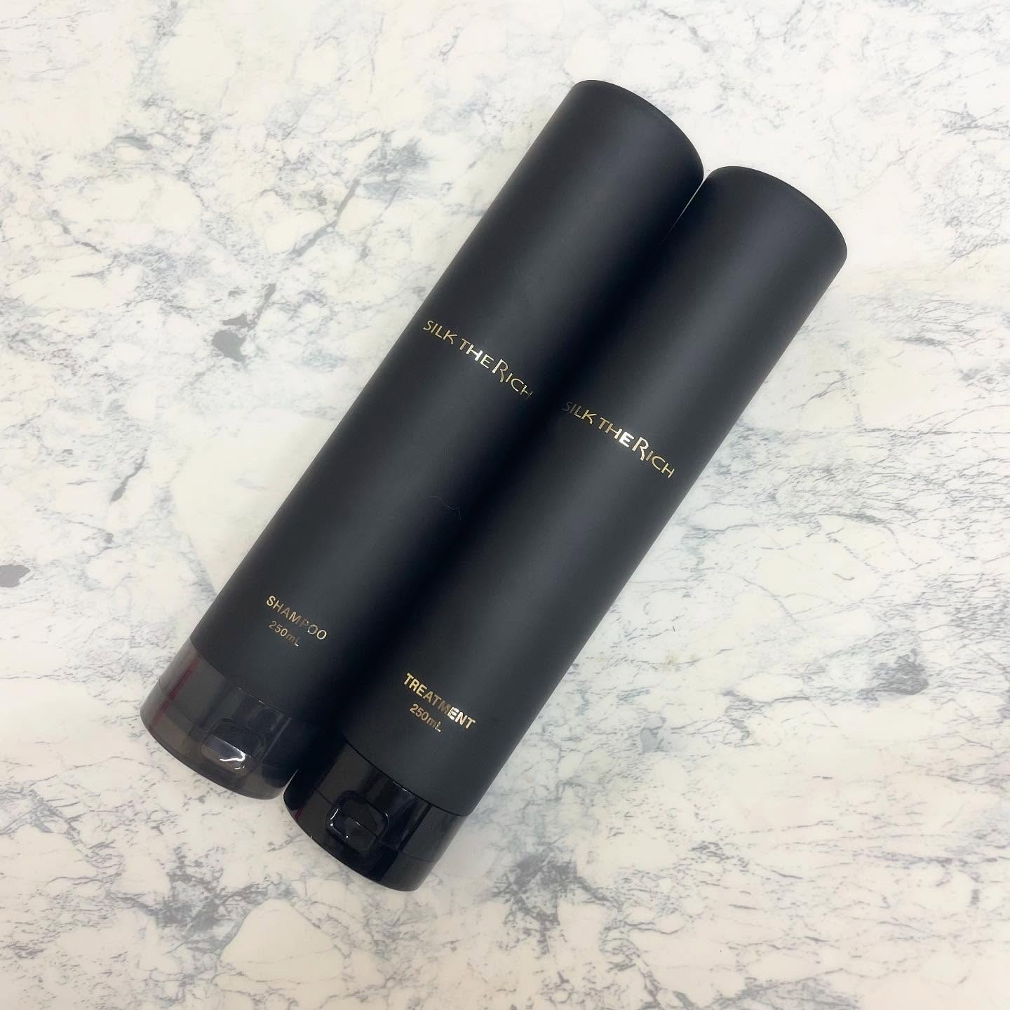 SILK THE RICH スカルプ&リペア シャンプー・トリートメント/SILK THE RICH/市販シャンプーを使ったクチコミ（1枚目）