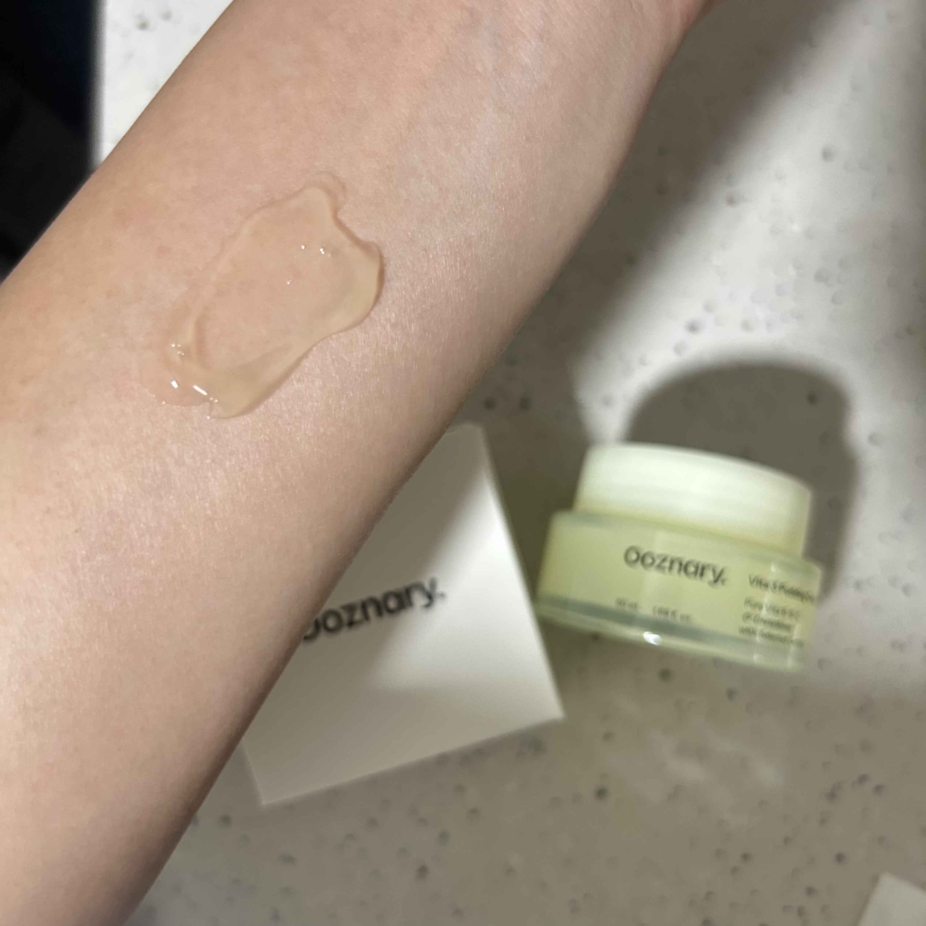 ビタ３プリンクリーム/オーズナリー/フェイスクリームを使ったクチコミ（2枚目）